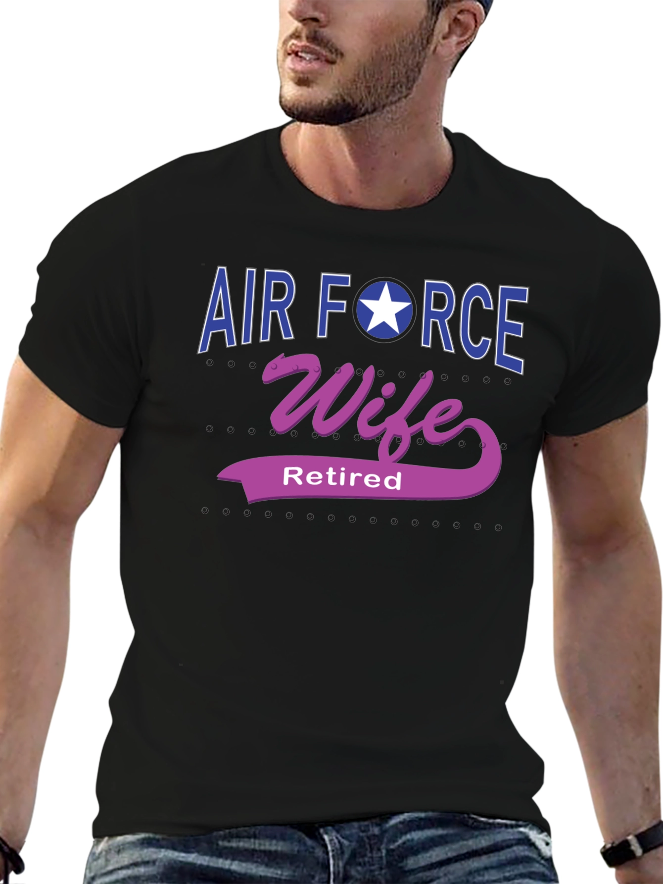 Air Force Wife Retired T-Shirt