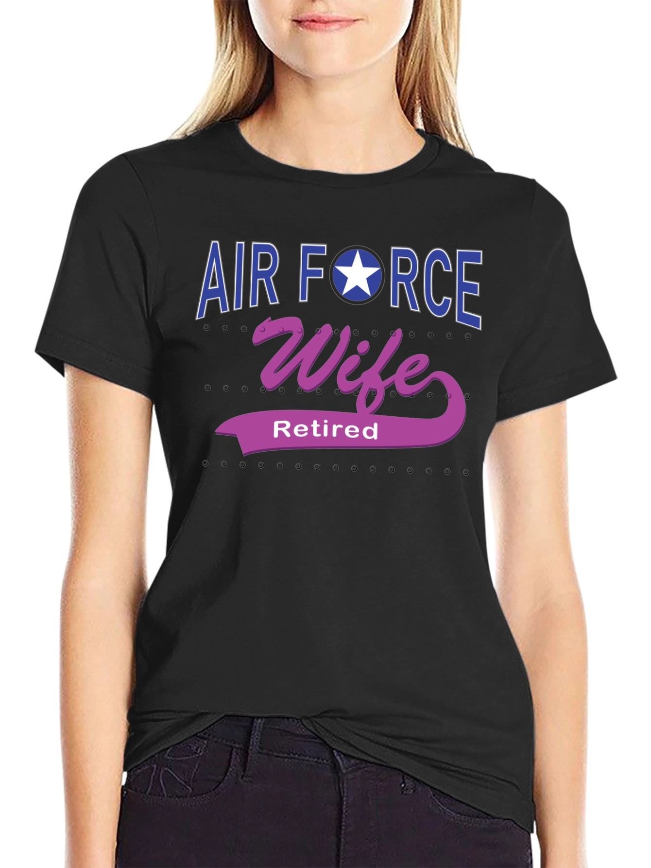 Air Force Wife Retired T-Shirt