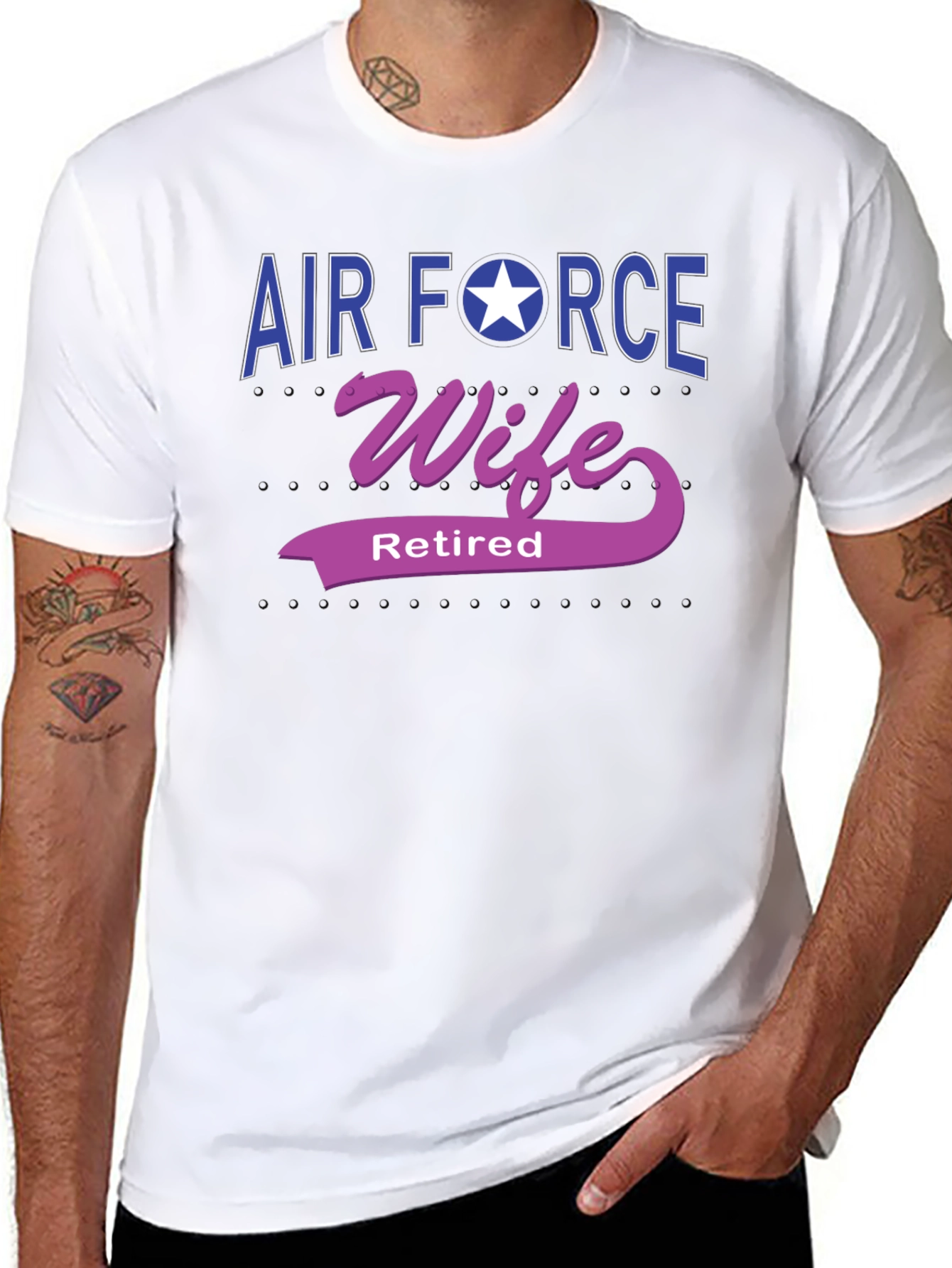 Air Force Wife Retired T-Shirt