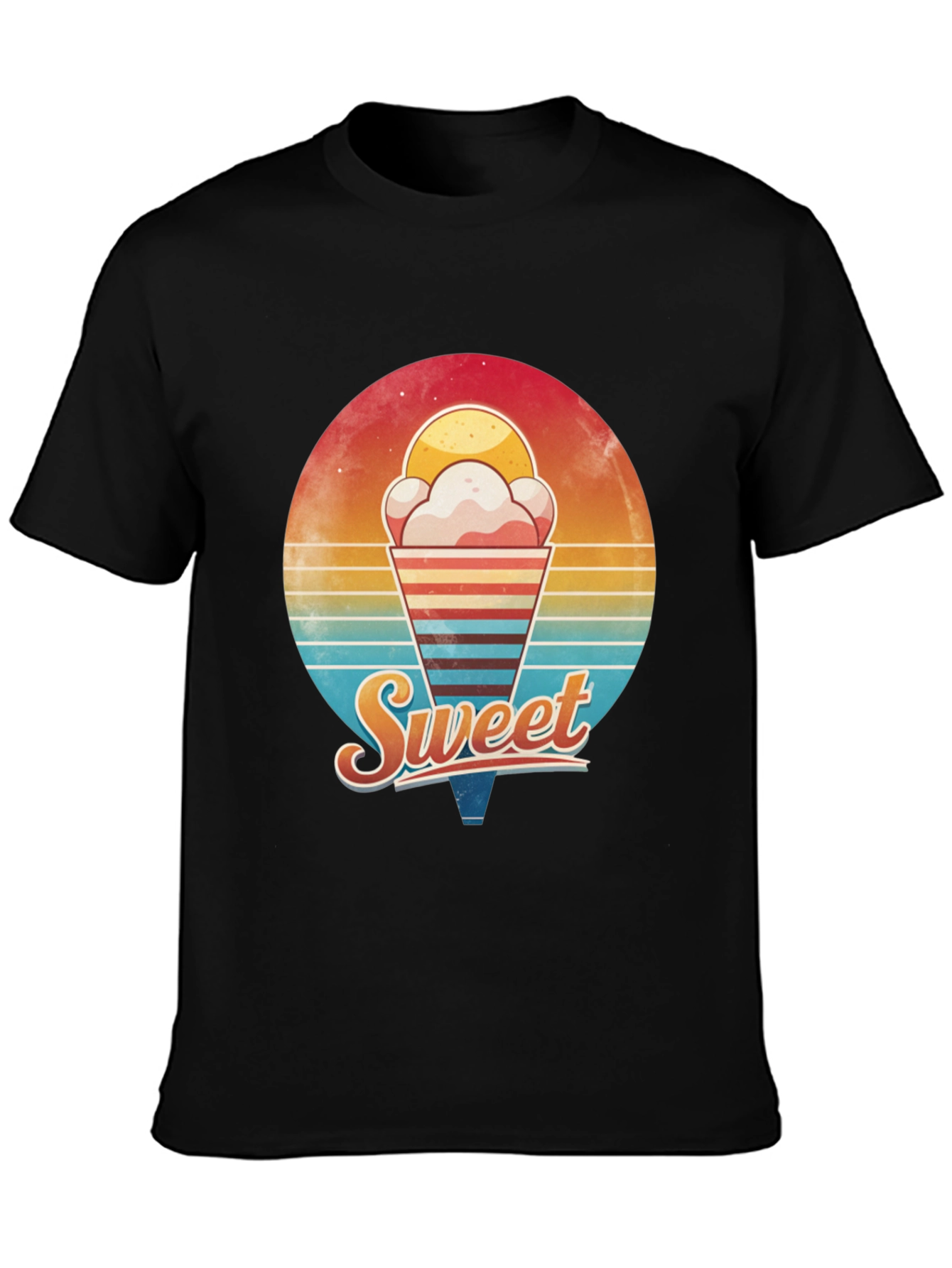 Retro Sweet Ice Cream Graphic Tee