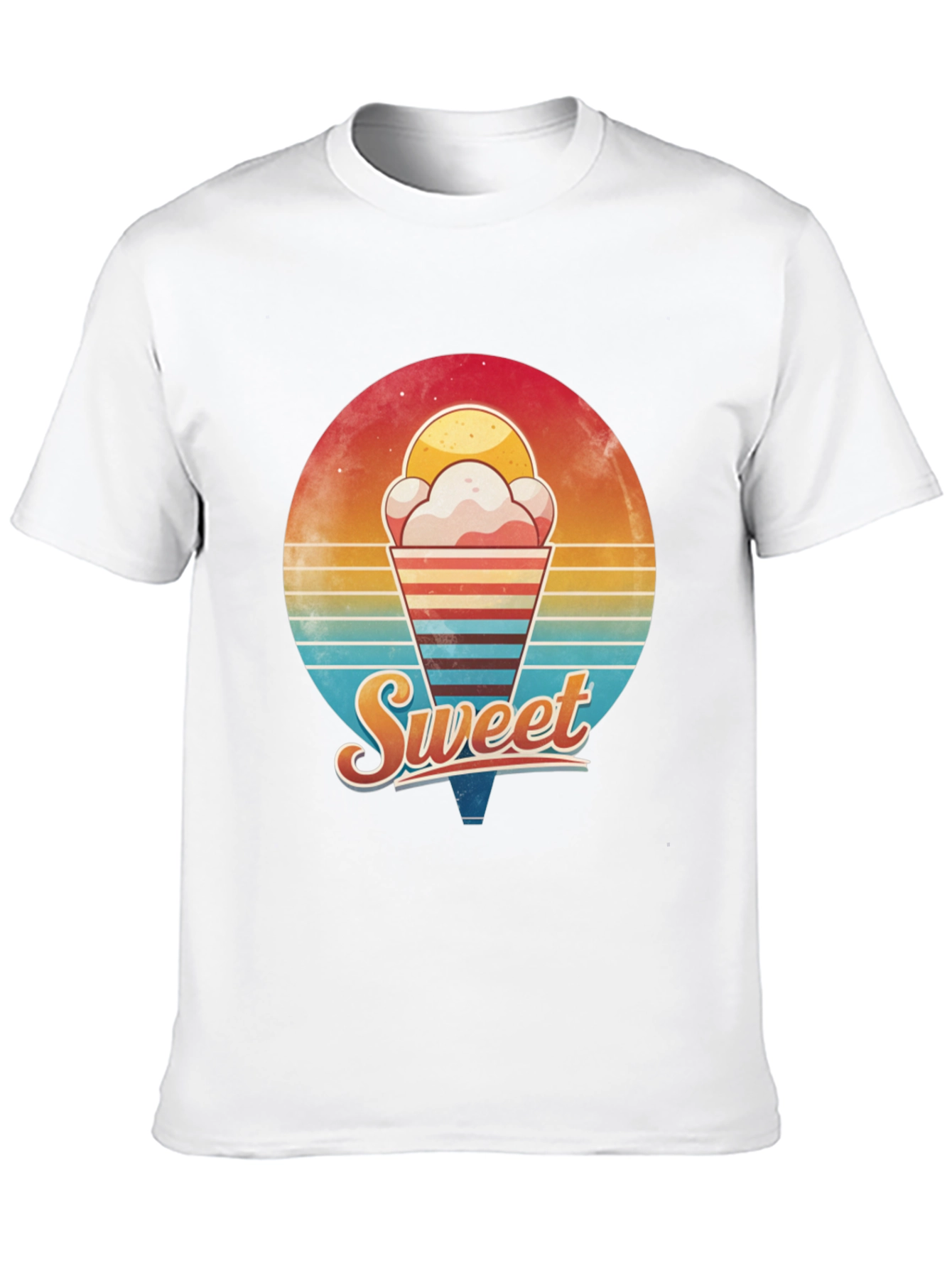 Retro Sweet Ice Cream Graphic Tee