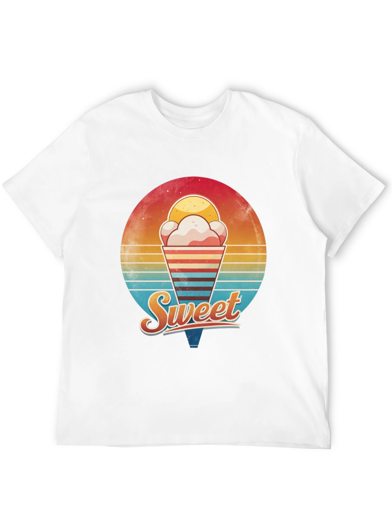 Retro Sweet Ice Cream Graphic Tee