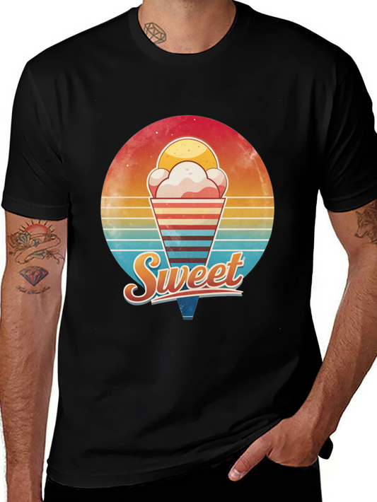 Retro Sweet Ice Cream Graphic Tee