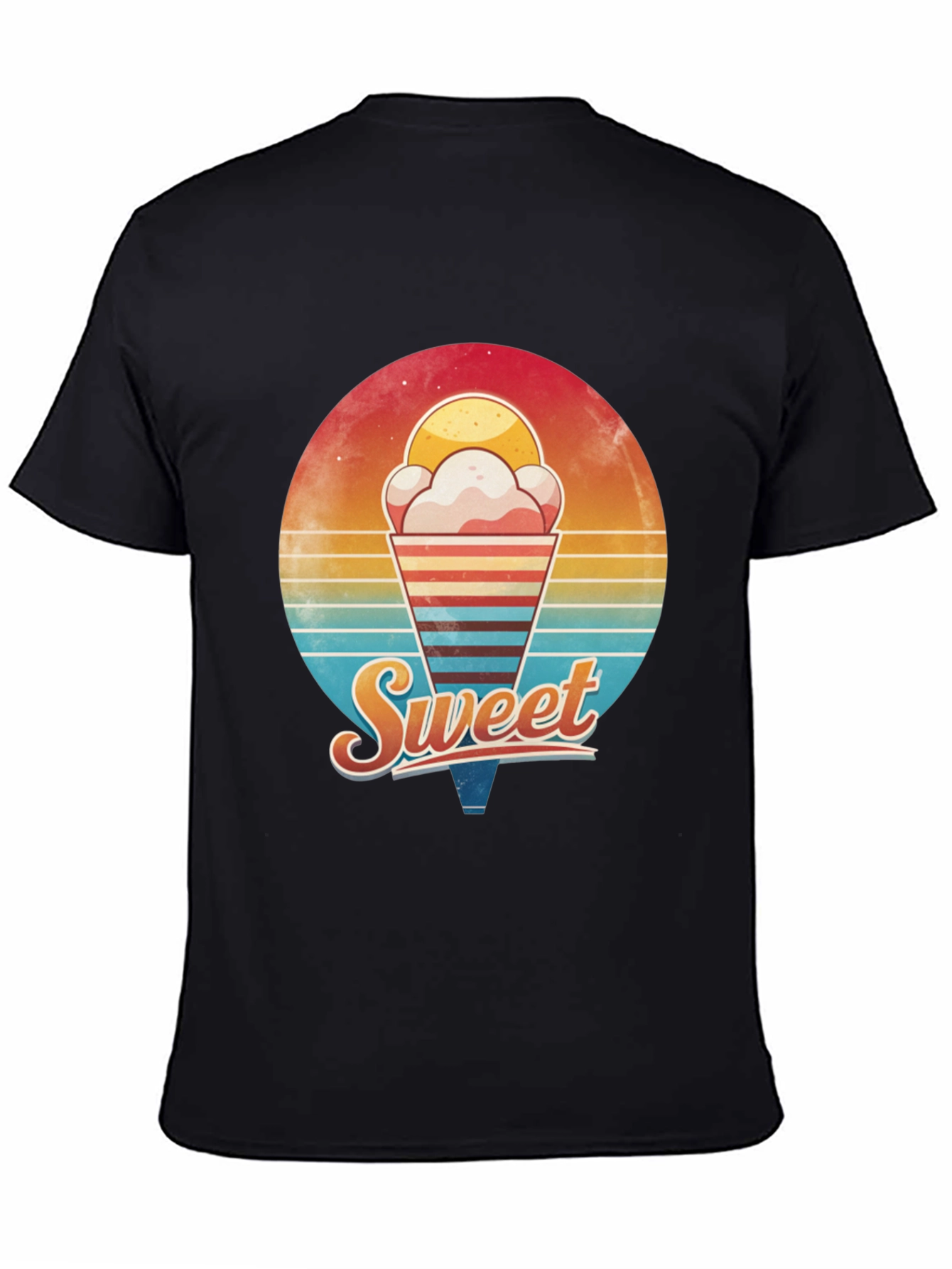 Retro Sweet Ice Cream Graphic Tee