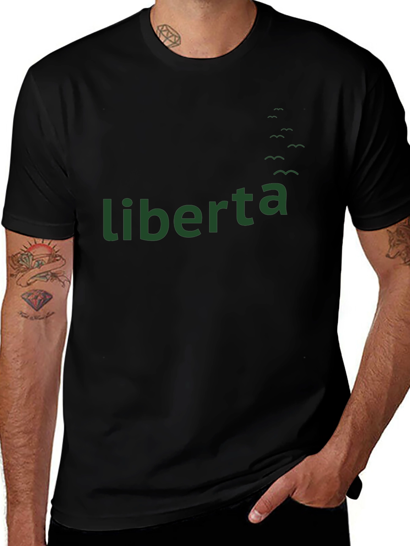 Liberta Graphic Tee - Freedom Shirt