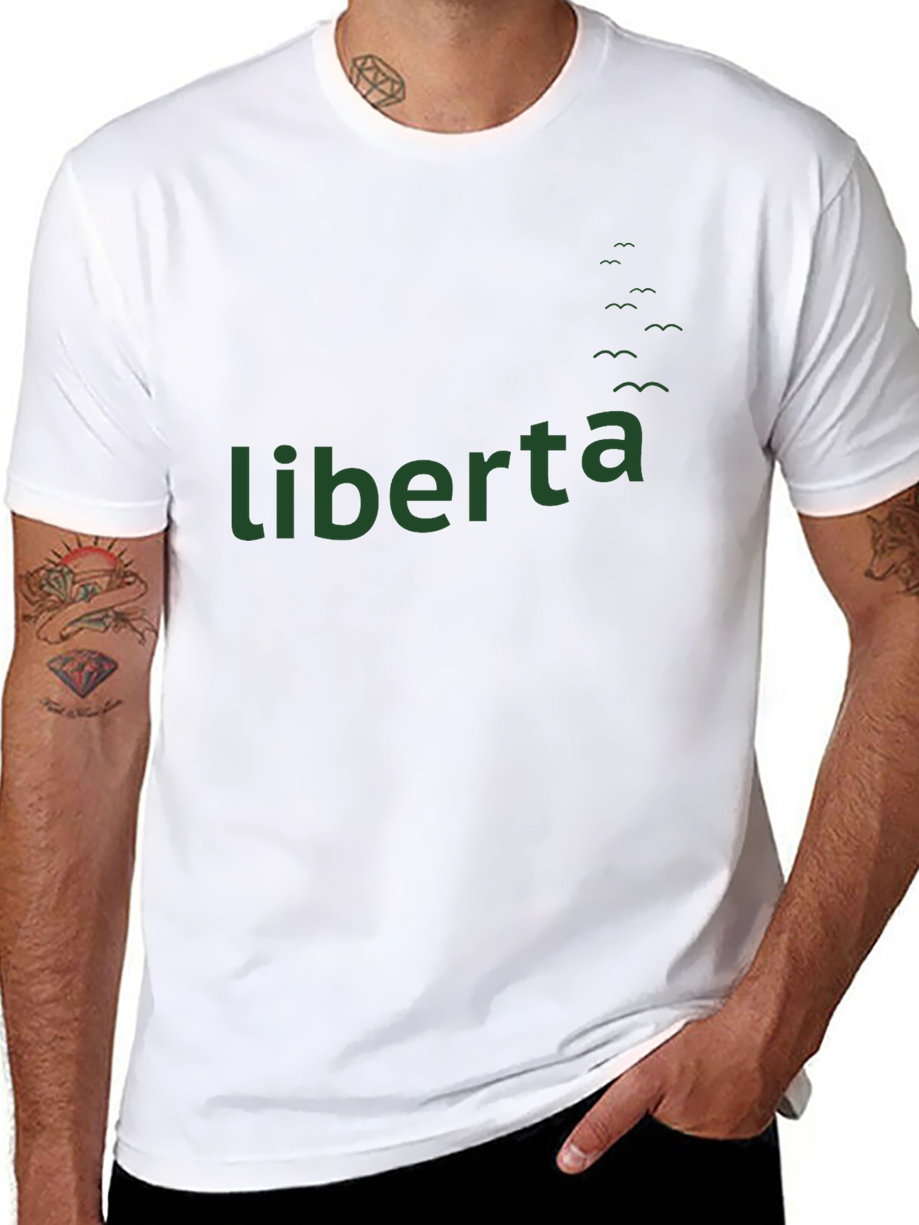 Liberta Graphic Tee - Freedom Shirt