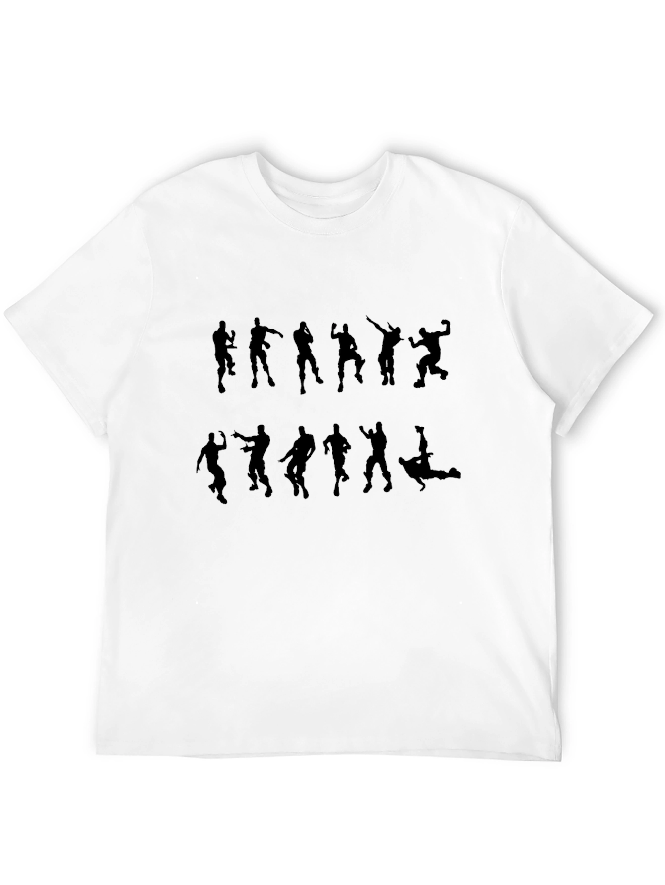 Fortnite Dance Silhouette Black T-Shirt