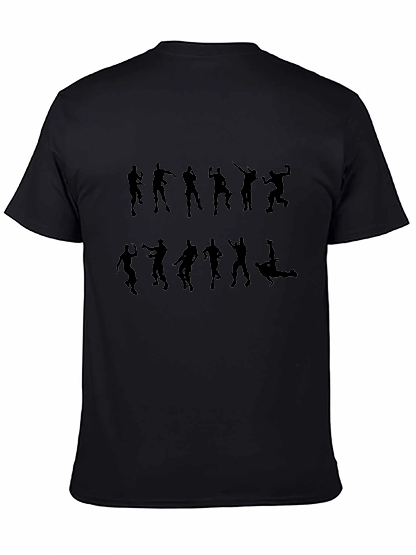 Fortnite Dance Silhouette Black T-Shirt