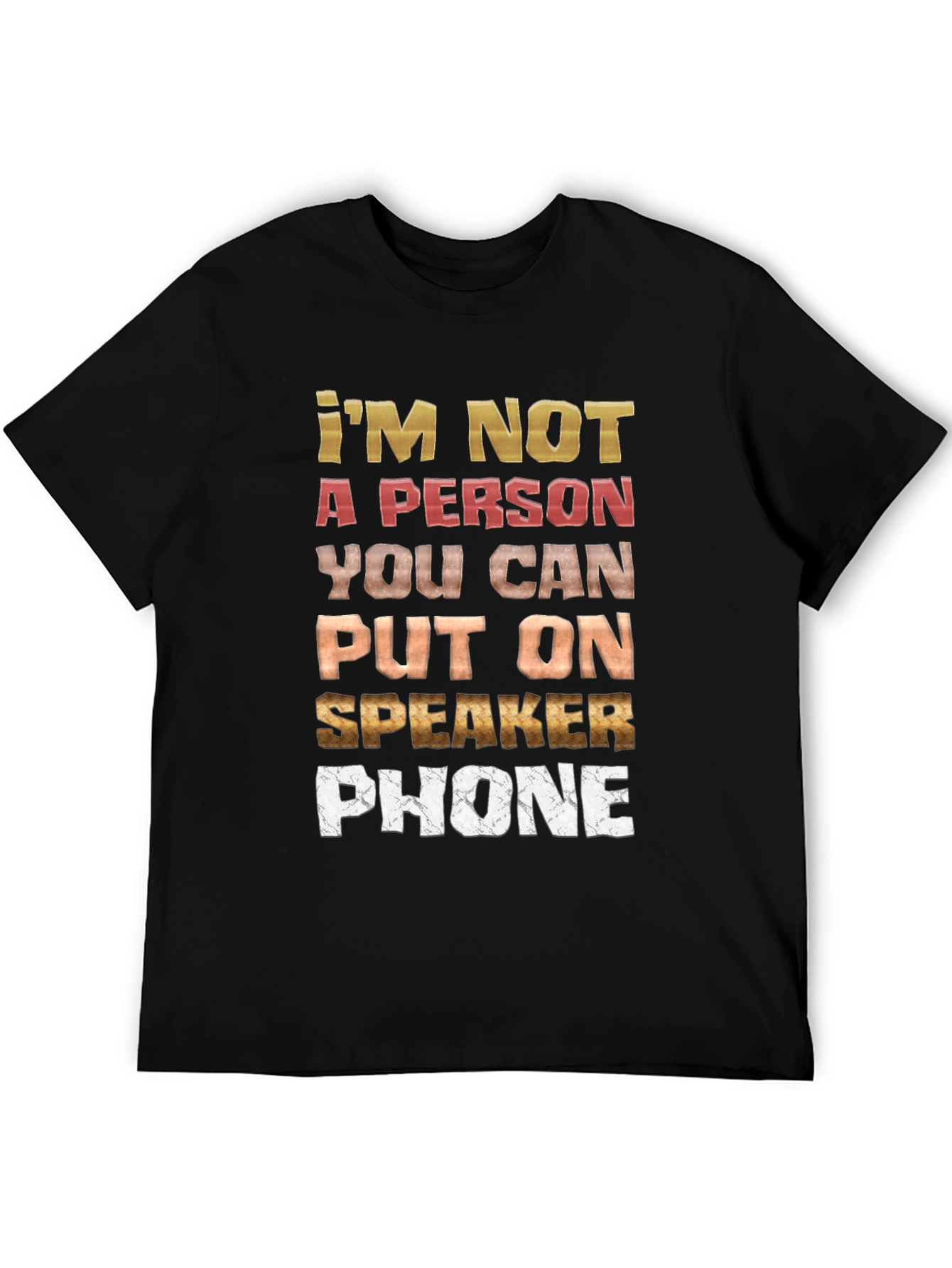 Speaker Phone T-Shirt Funny Graphic Tee