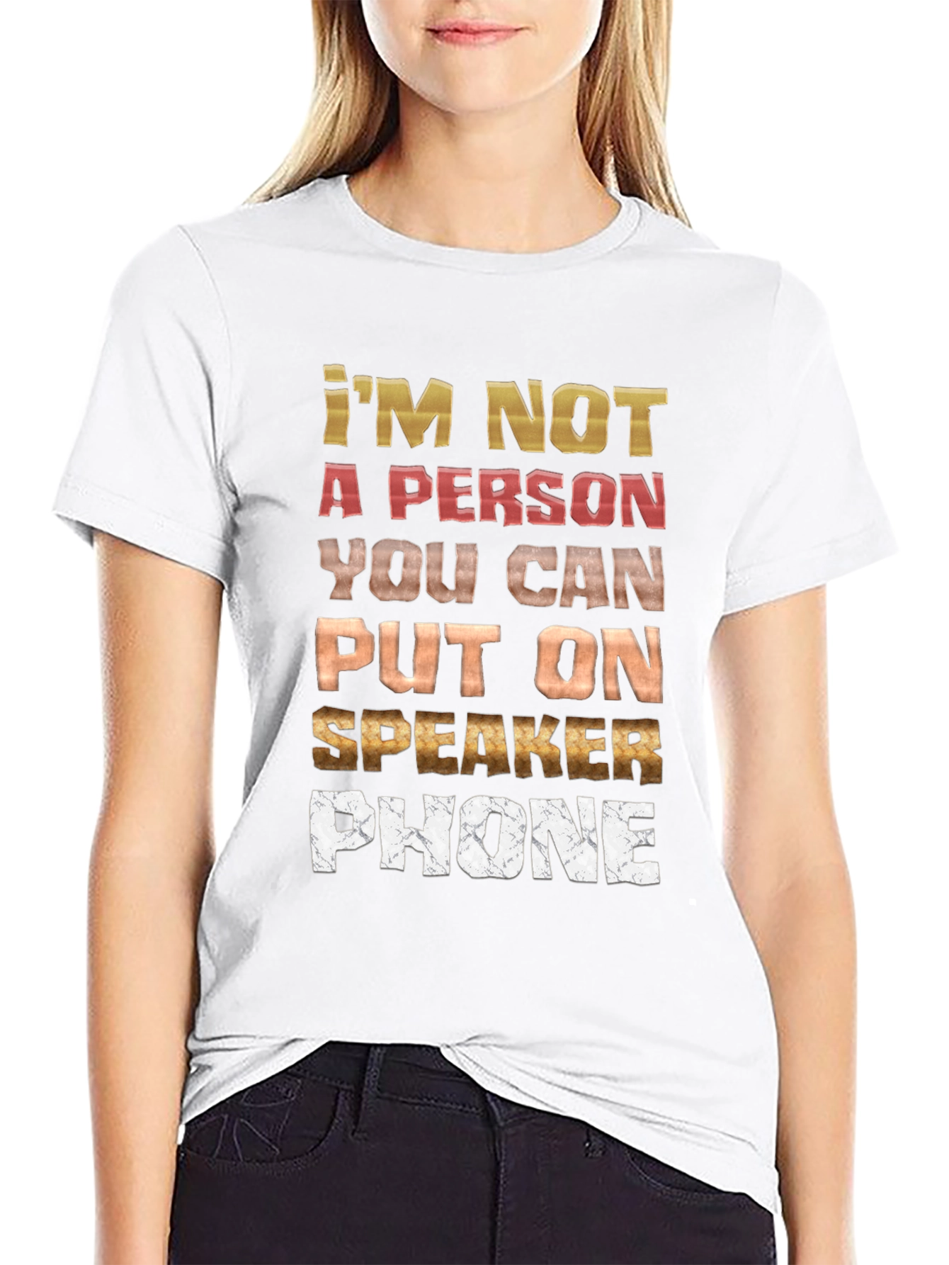 Speaker Phone T-Shirt Funny Graphic Tee