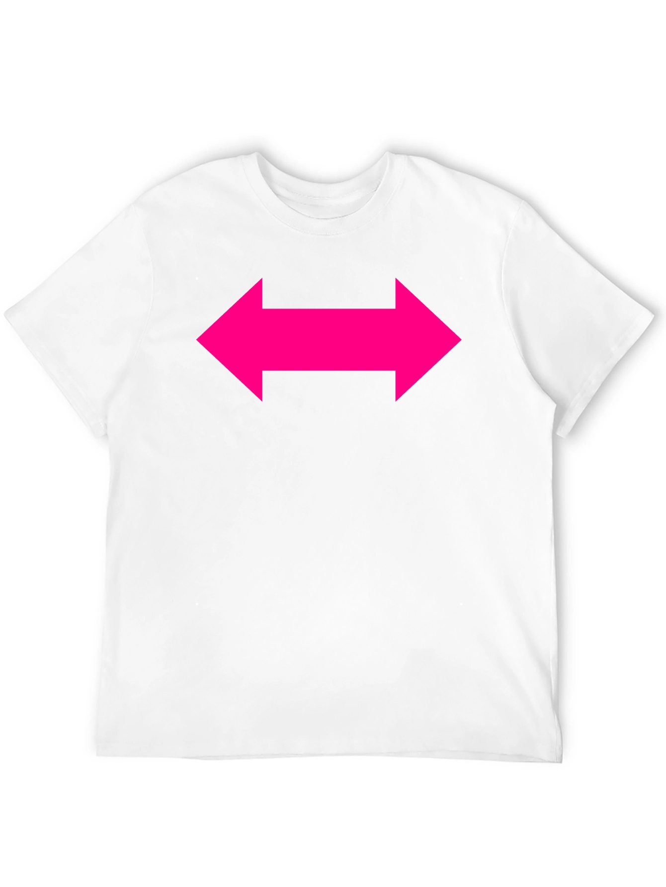 Bold Arrow Graphic Tee - Black