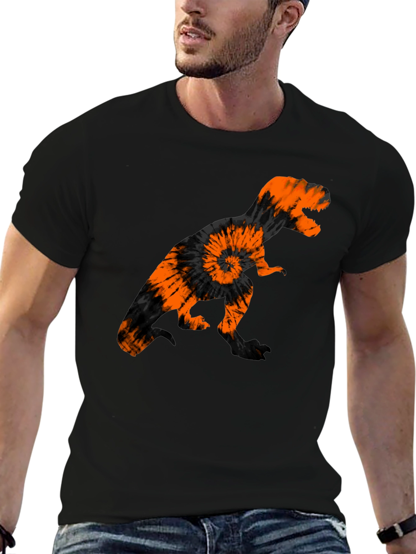 T-Rex Tie Dye Graphic Tee