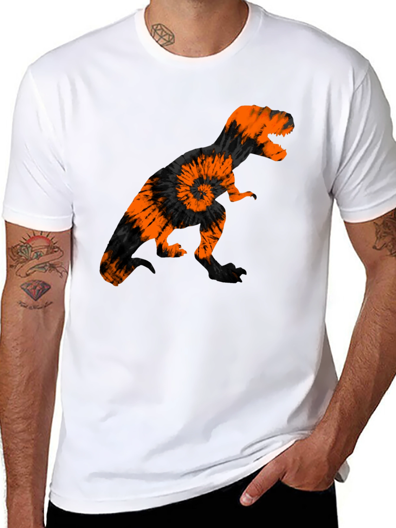 T-Rex Tie Dye Graphic Tee