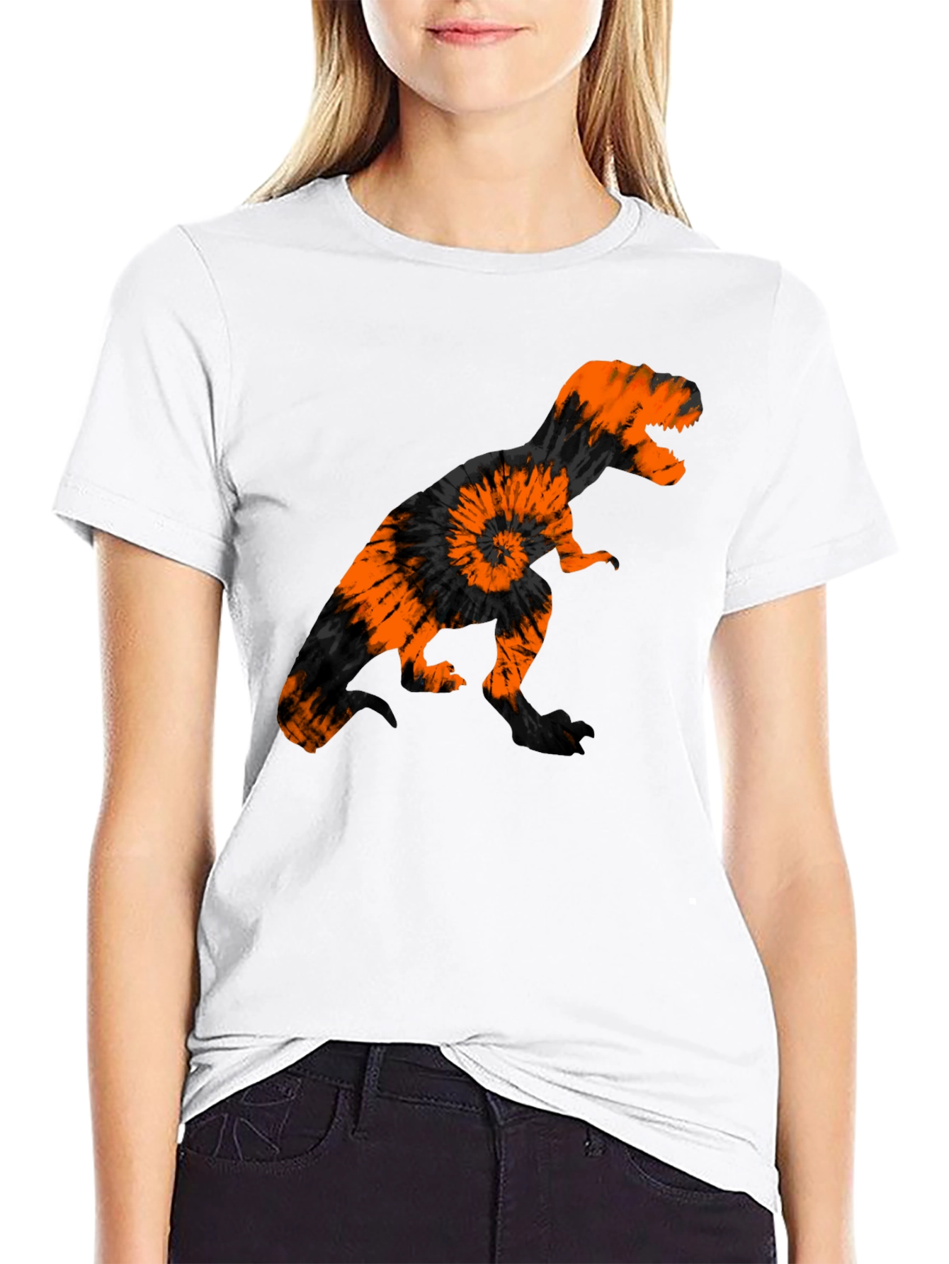 T-Rex Tie Dye Graphic Tee
