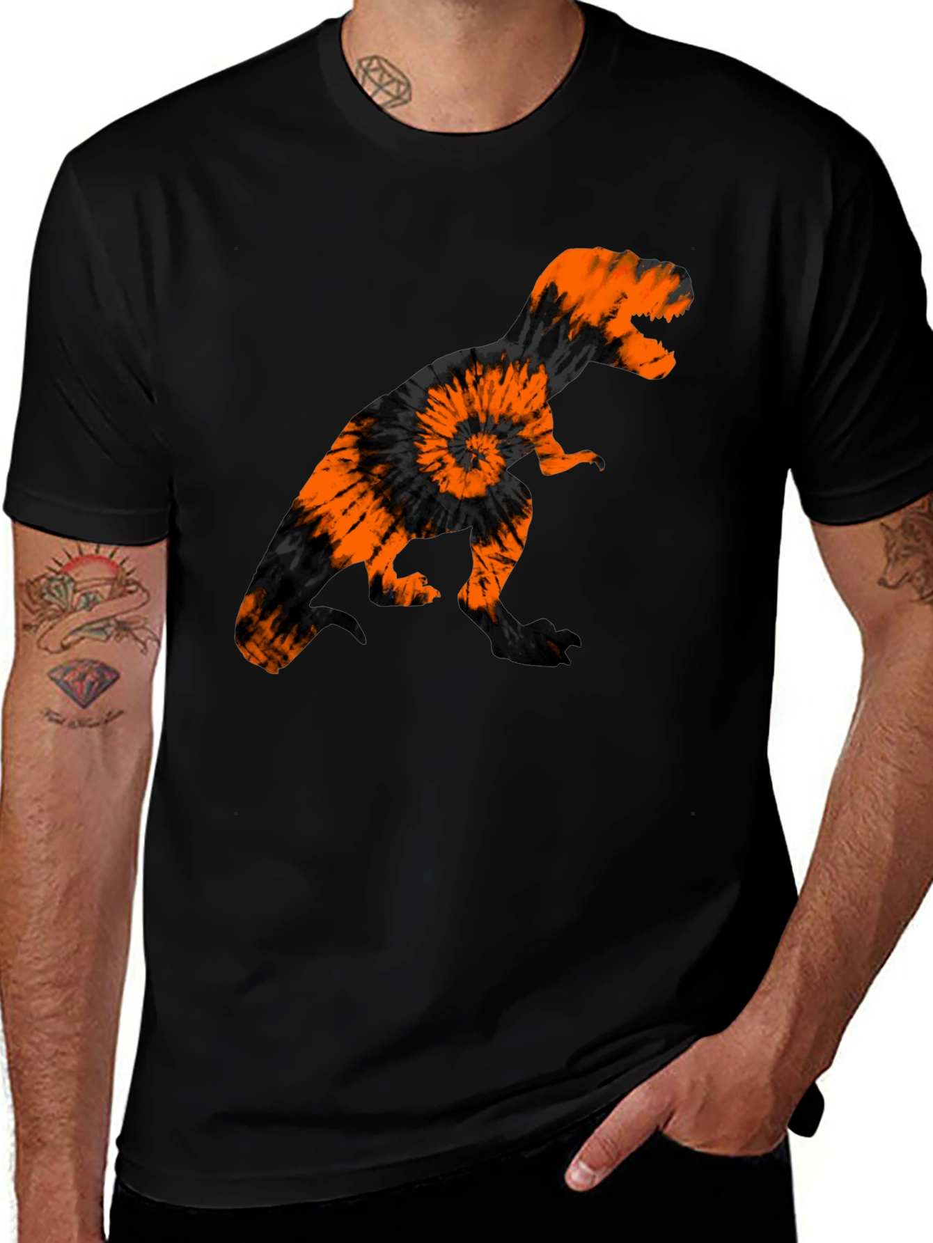 T-Rex Tie Dye Graphic Tee