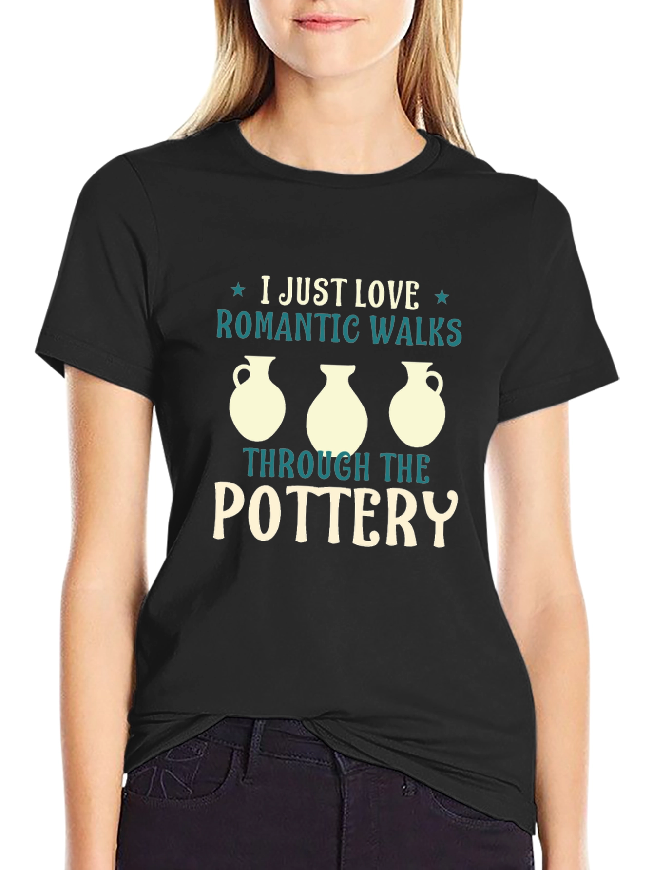 Romantic Walks Pottery T-Shirt