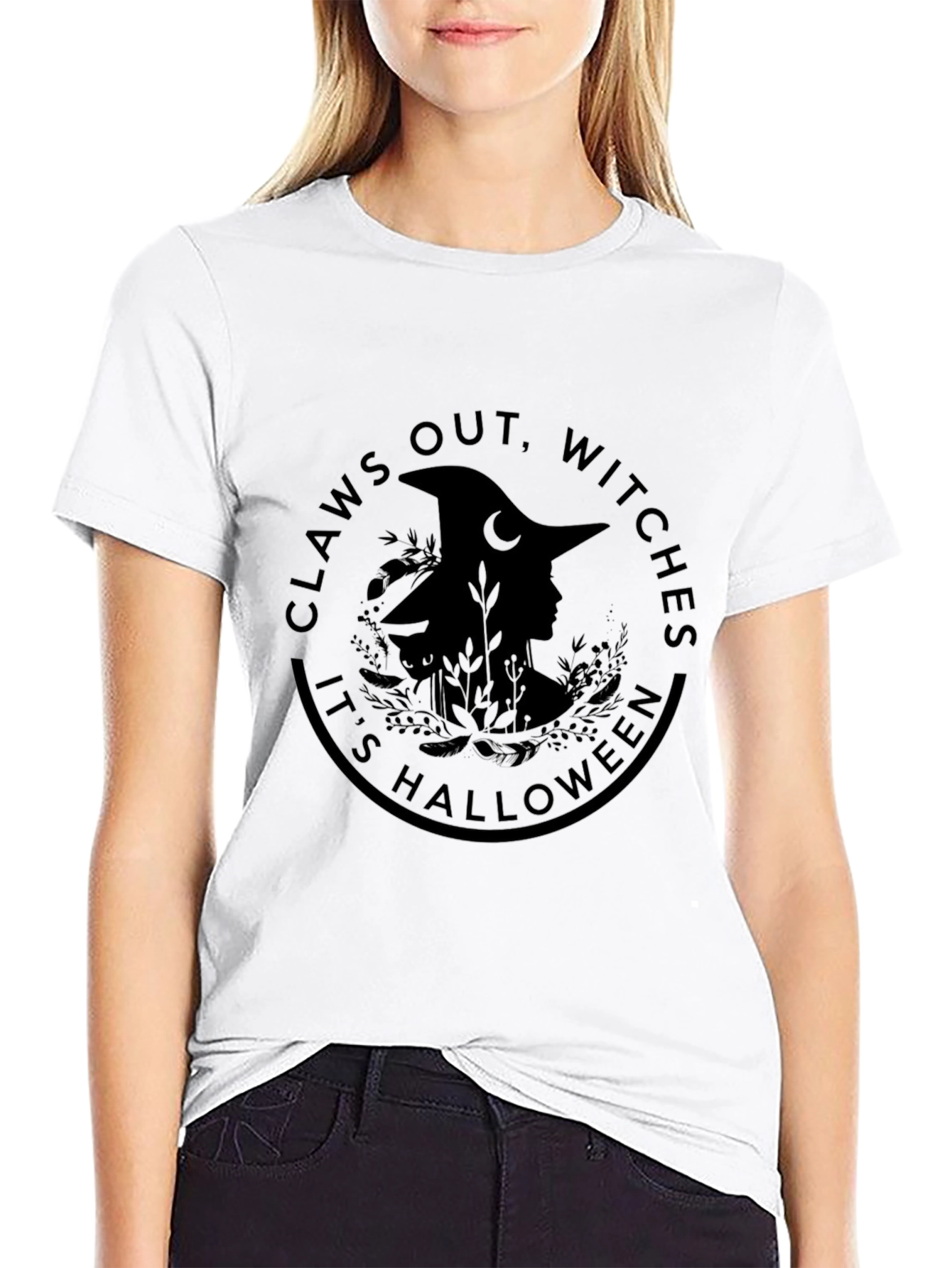 Claws Out Witches Halloween T-Shirt