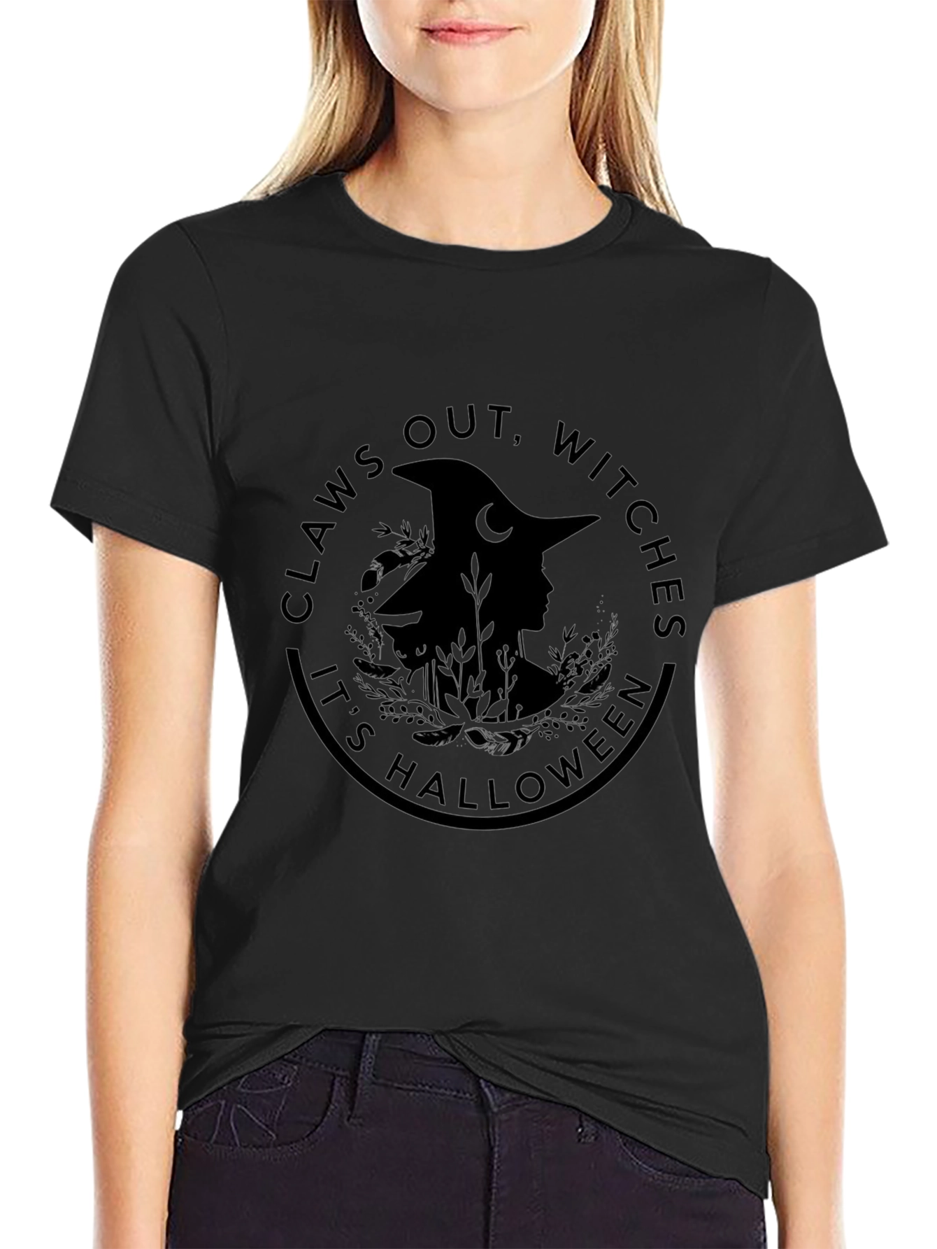 Claws Out Witches Halloween T-Shirt