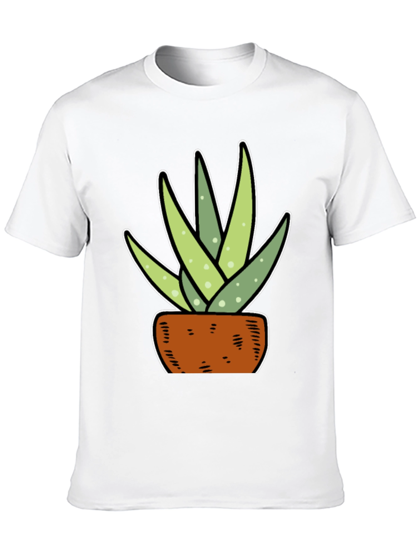 Aloe Vera Plant Graphic Tee