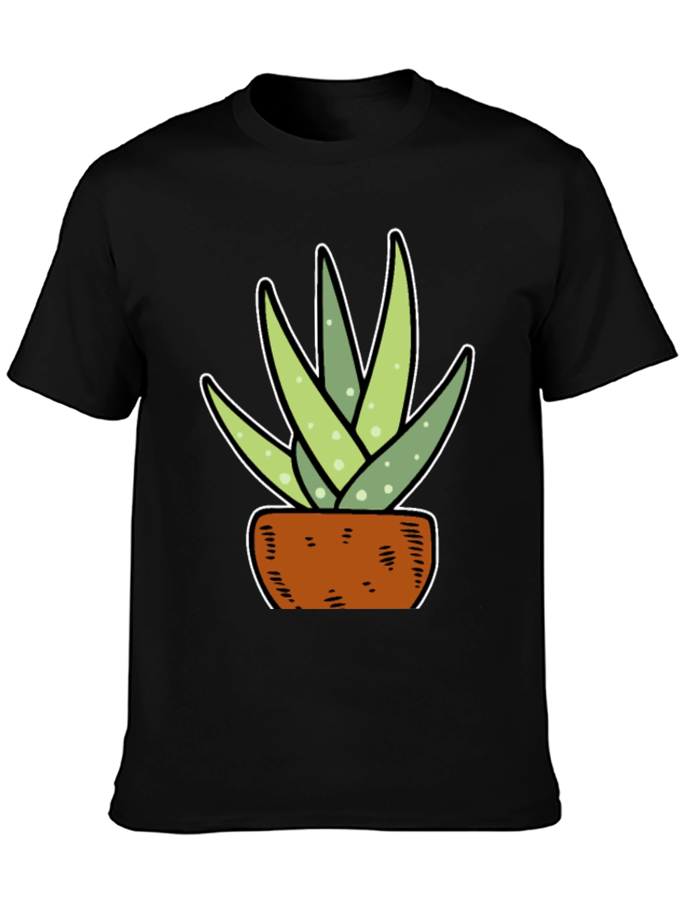 Aloe Vera Plant Graphic Tee