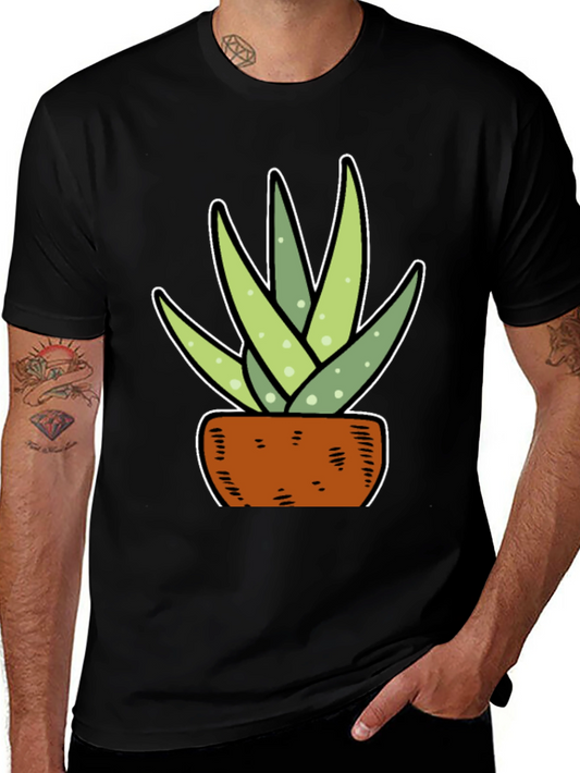 Aloe Vera Plant Graphic Tee