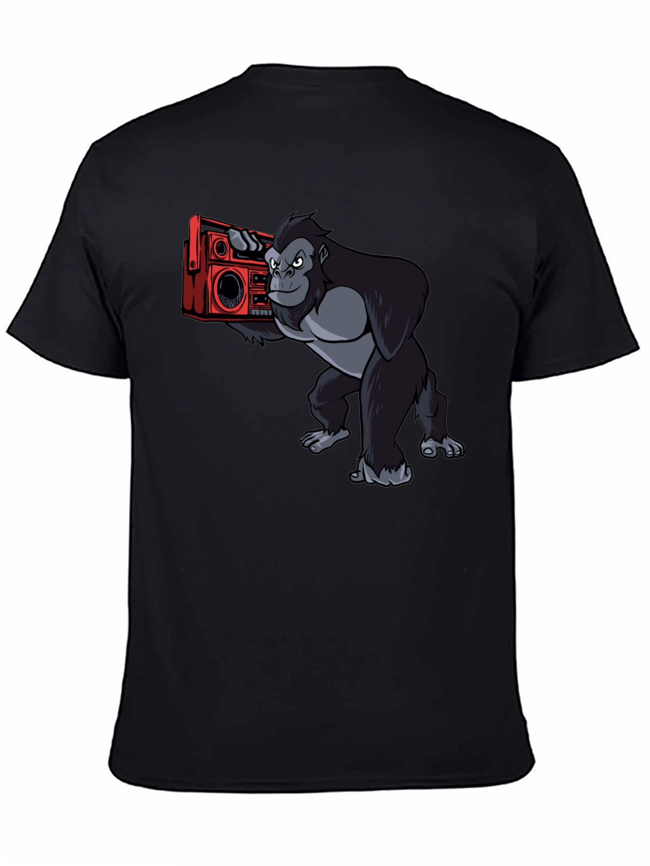 Cool Gorilla Boombox Graphic Tee