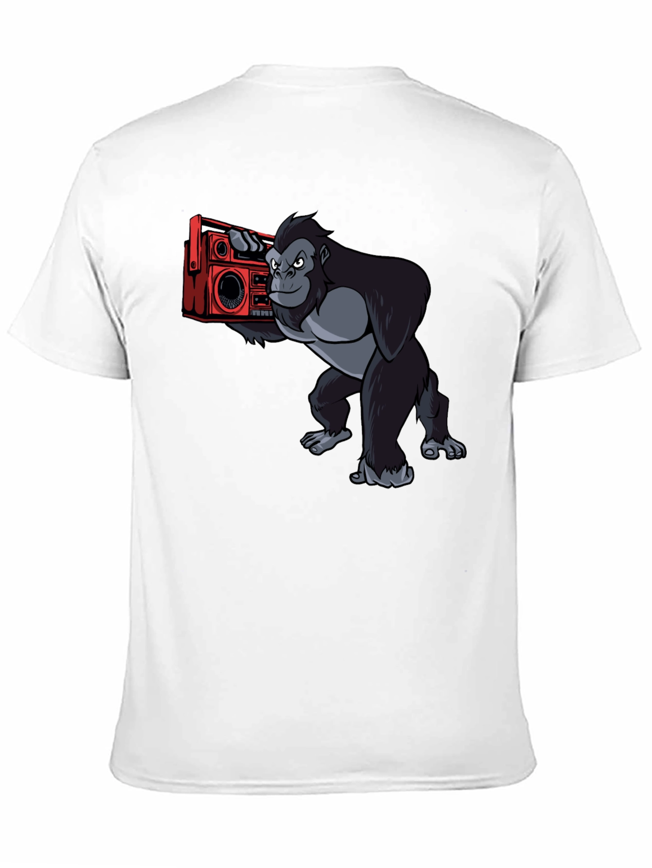 Cool Gorilla Boombox Graphic Tee