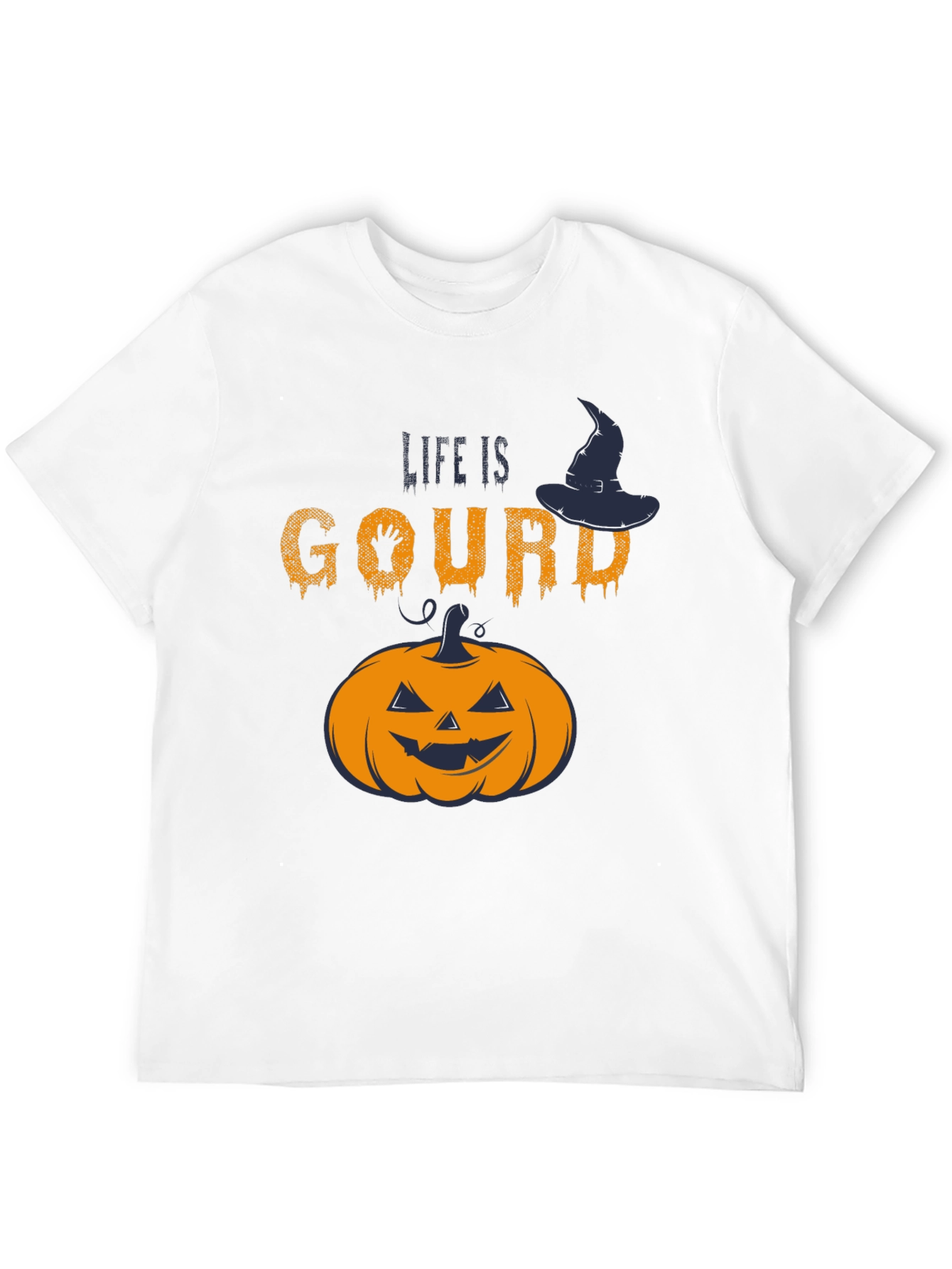 Life Is Gourd Halloween T-Shirt