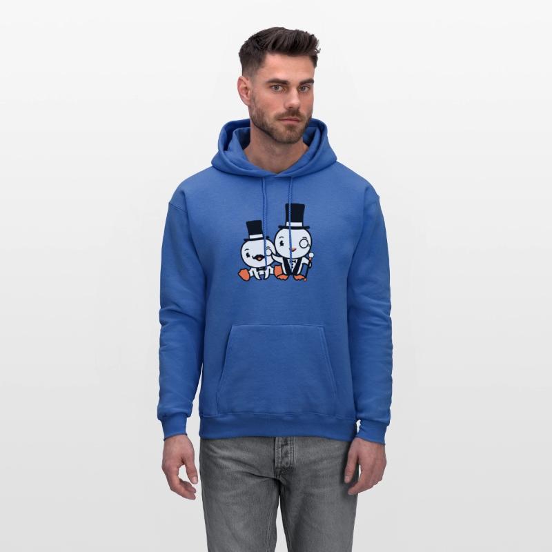 2 Birds Rich Wealthy Two Gentlemen Top Hat Sir Mr.