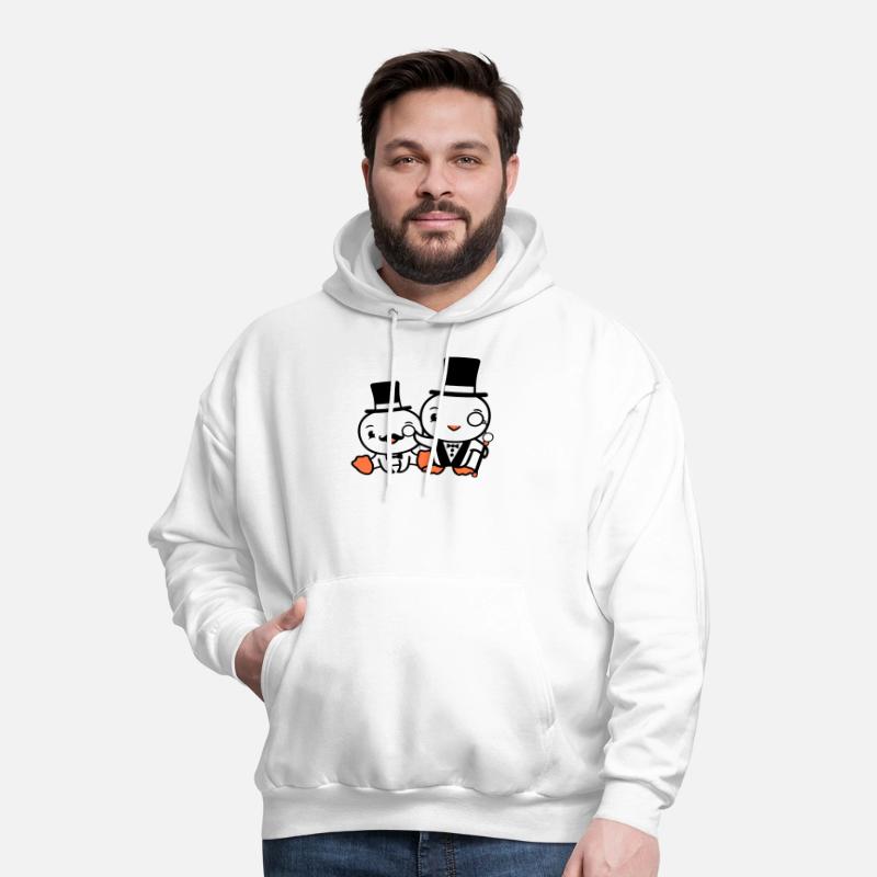 2 Birds Rich Wealthy Two Gentlemen Top Hat Sir Mr.