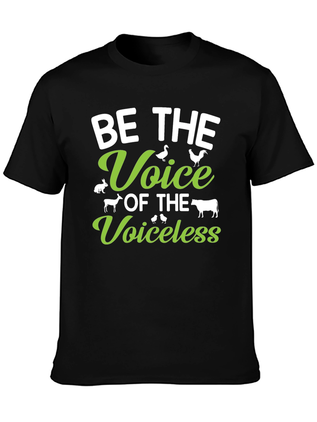 Be the Voice - Vegan Animal Lover T-Shirt