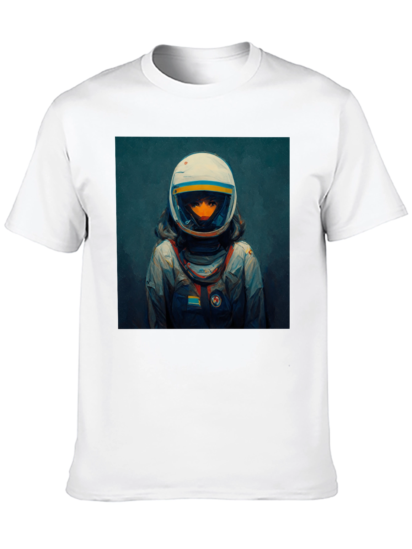 Astronaut Graphic Tee - Cool Space Helmet Design