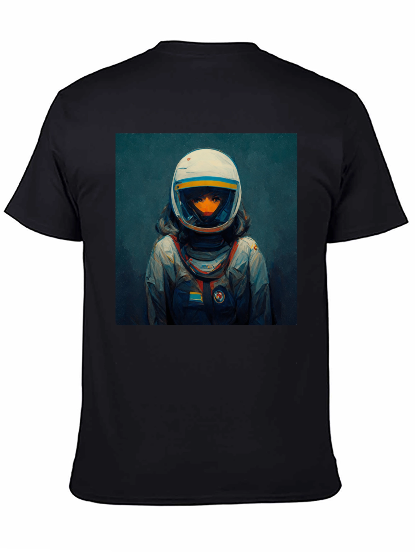 Astronaut Graphic Tee - Cool Space Helmet Design