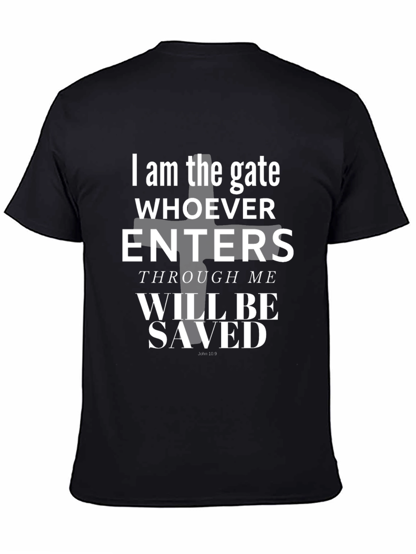 Religious Graphic Tee - I Am The Gate