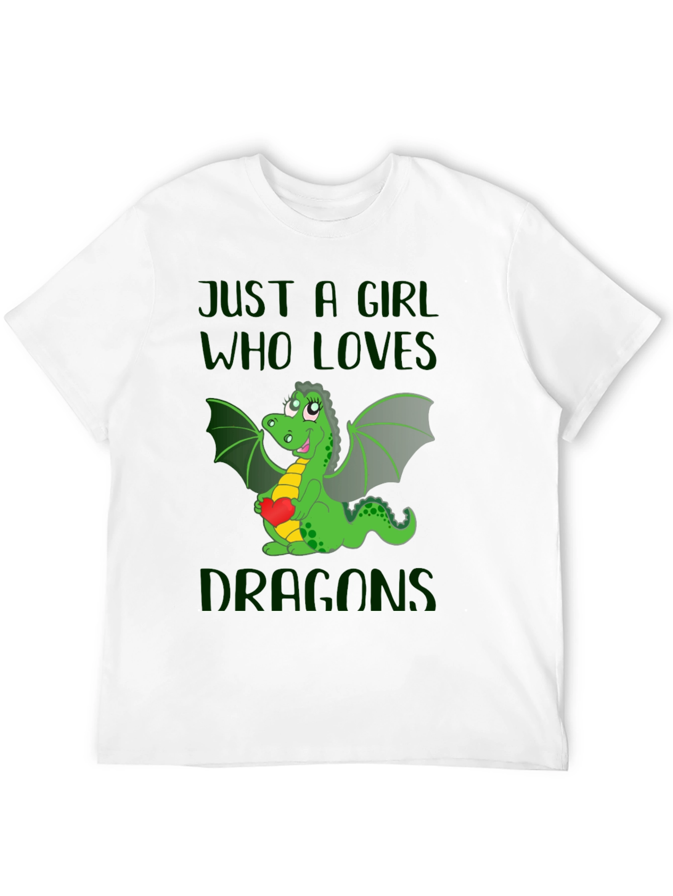 Just A Girl Who Loves Dragons T-Shirt