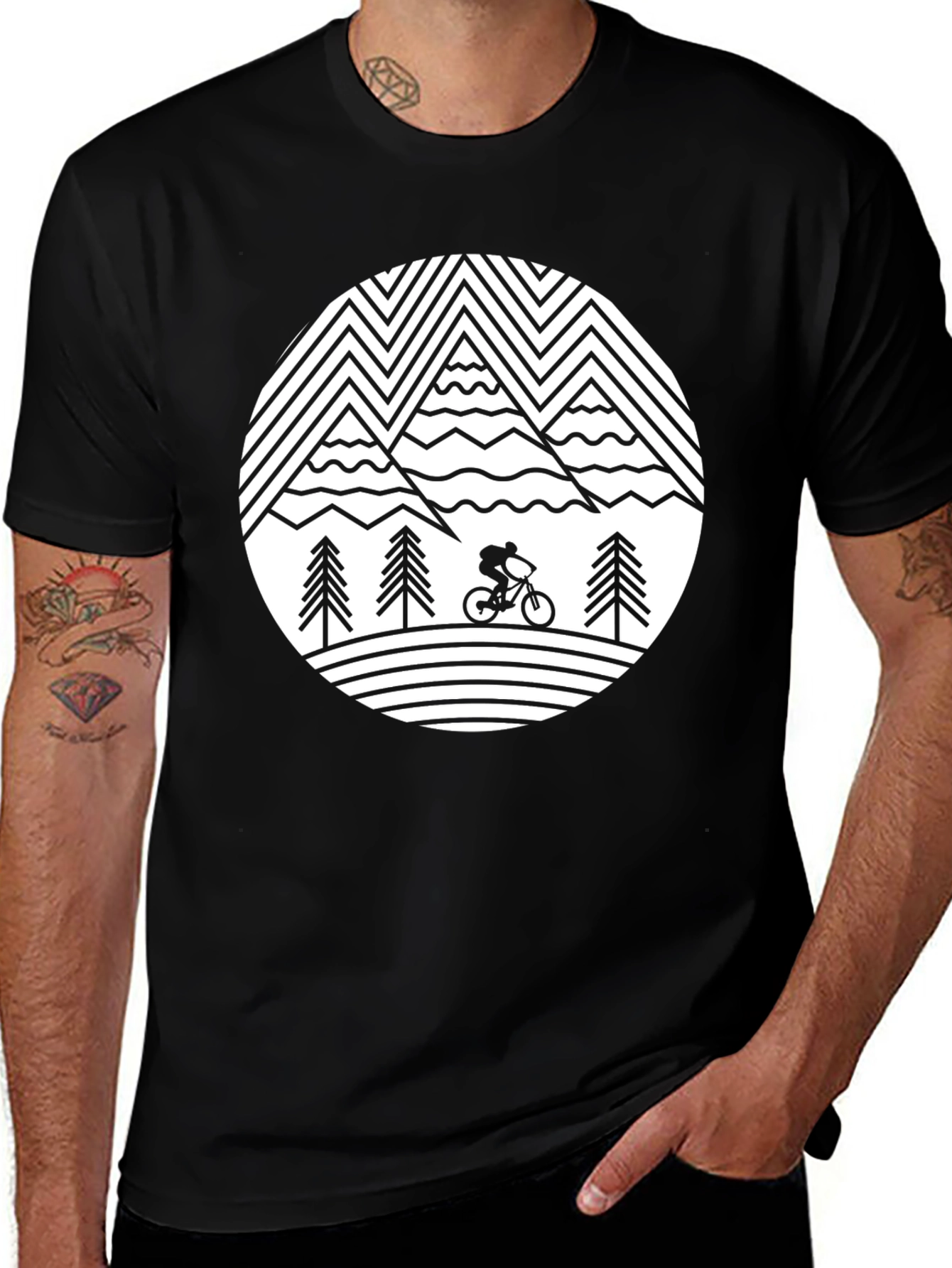 Mountain Biking T-Shirt - Adventure Tee