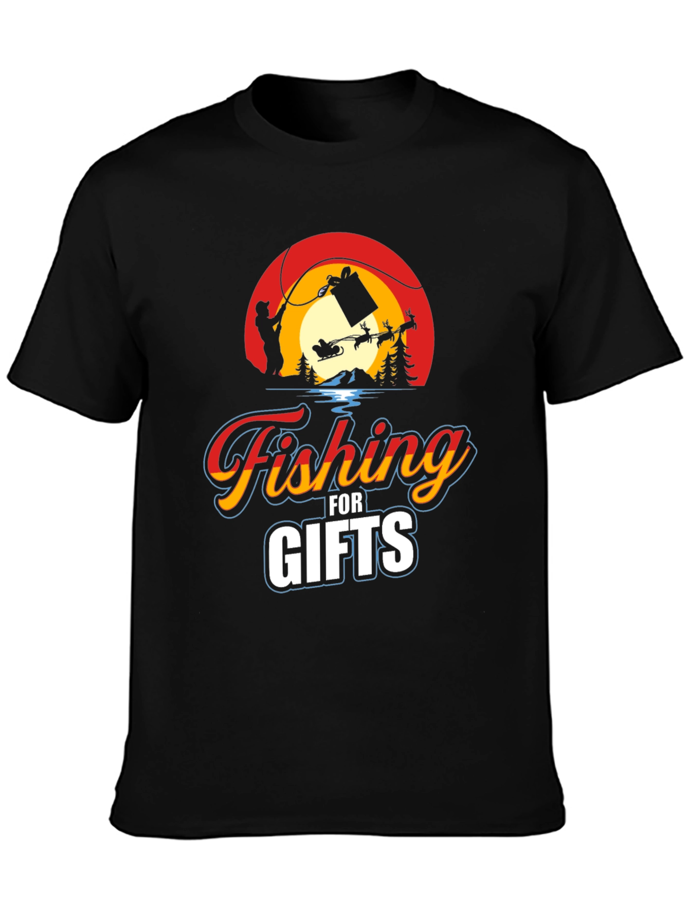Fishing for Gifts Graphic Tee