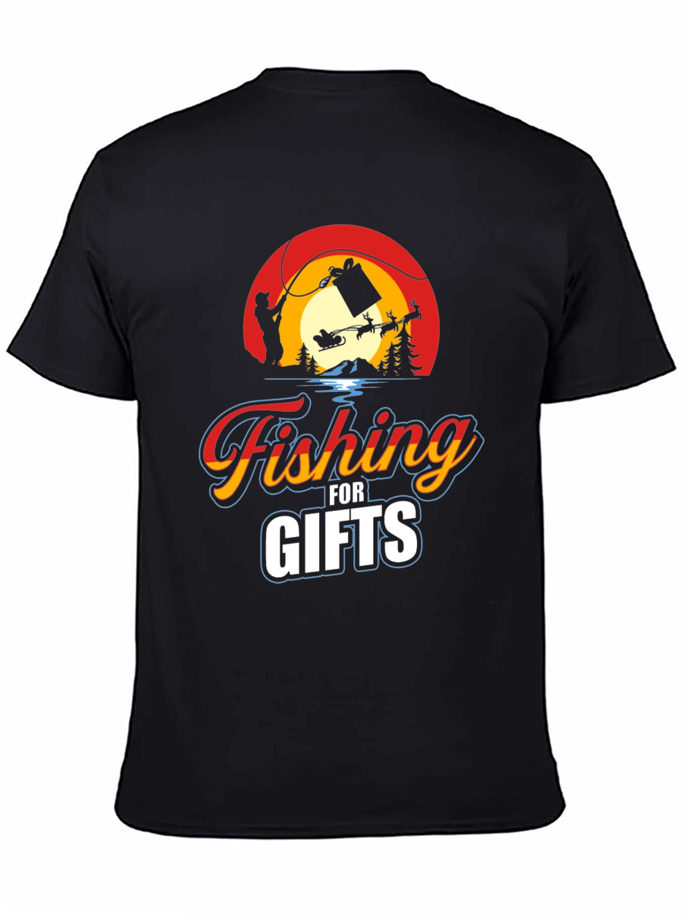 Fishing for Gifts Graphic Tee