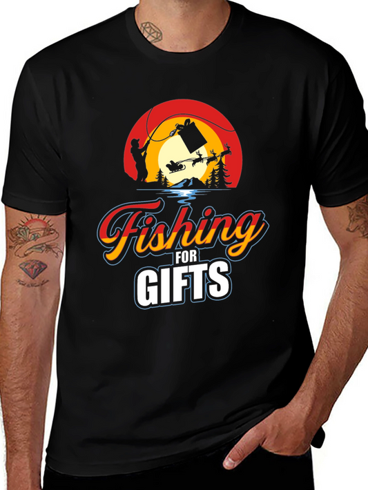 Fishing for Gifts Graphic Tee
