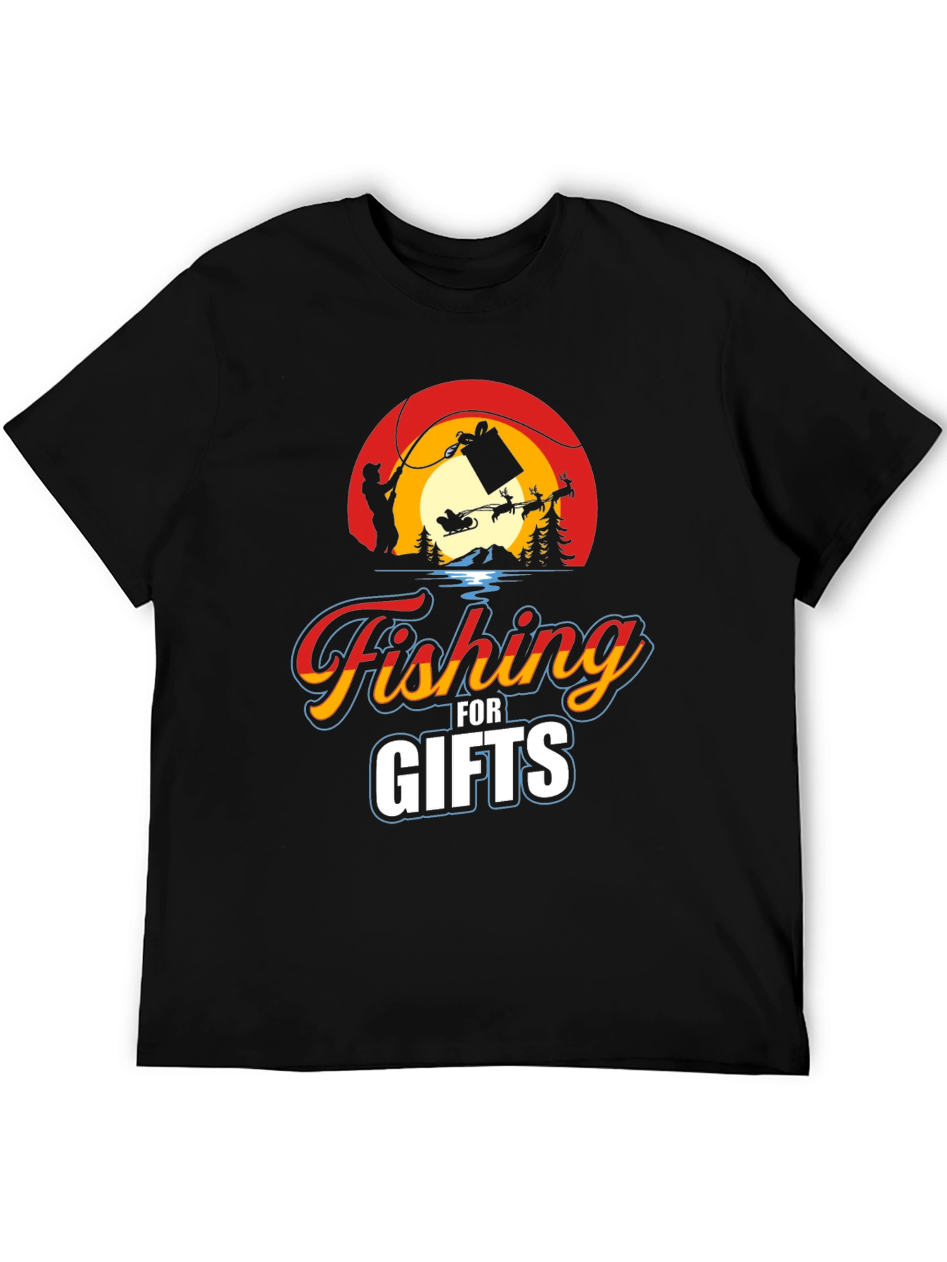 Fishing for Gifts Graphic Tee