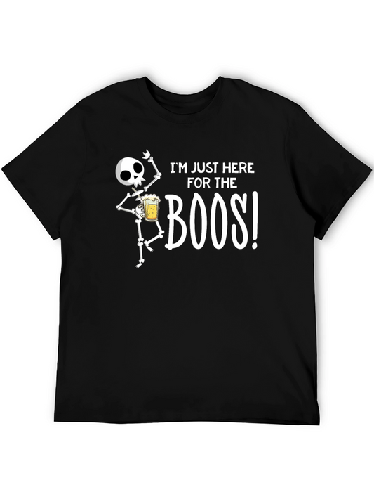 Im Just Here For The Boos! Halloween T-Shirt