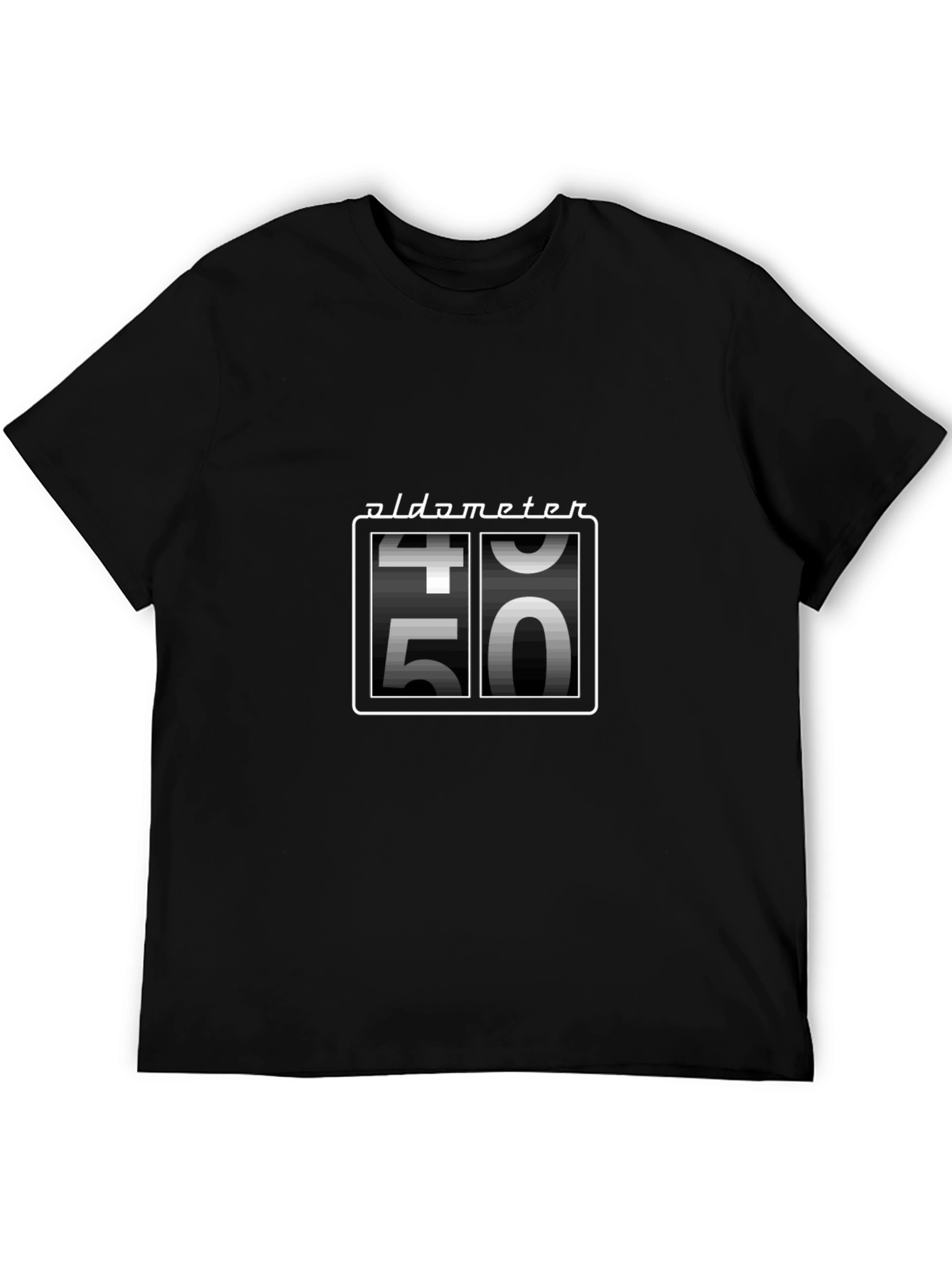 Aldometer 50 Black T-Shirt
