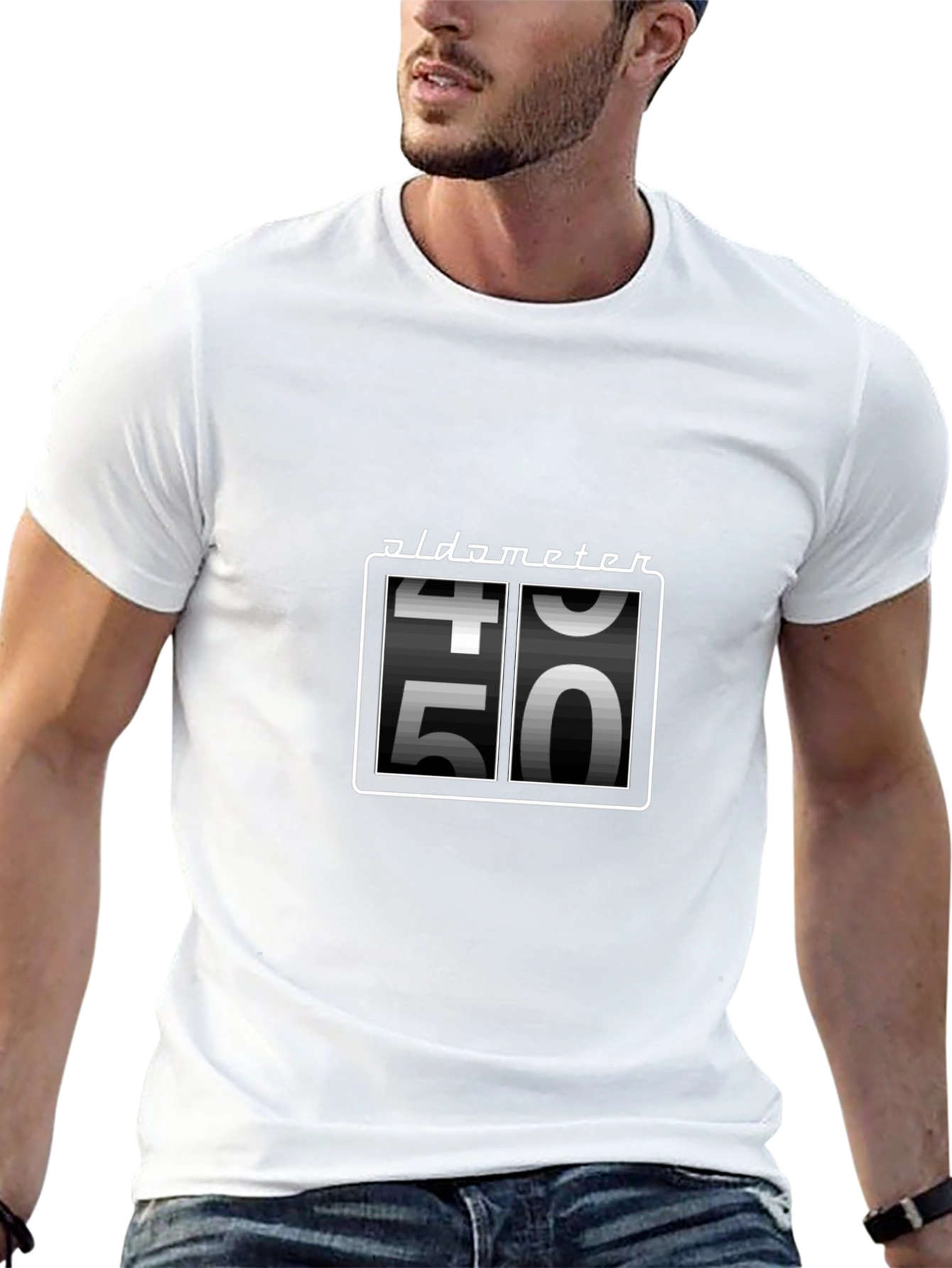 Aldometer 50 Black T-Shirt