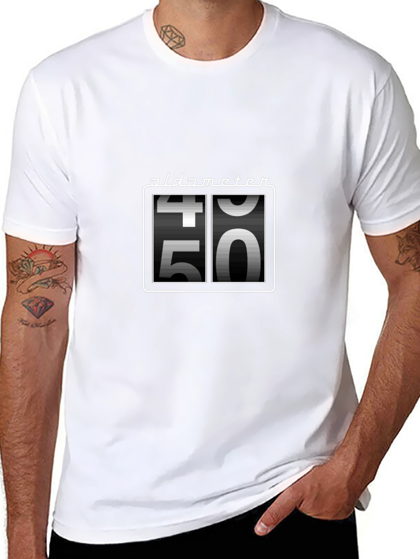 Aldometer 50 Black T-Shirt