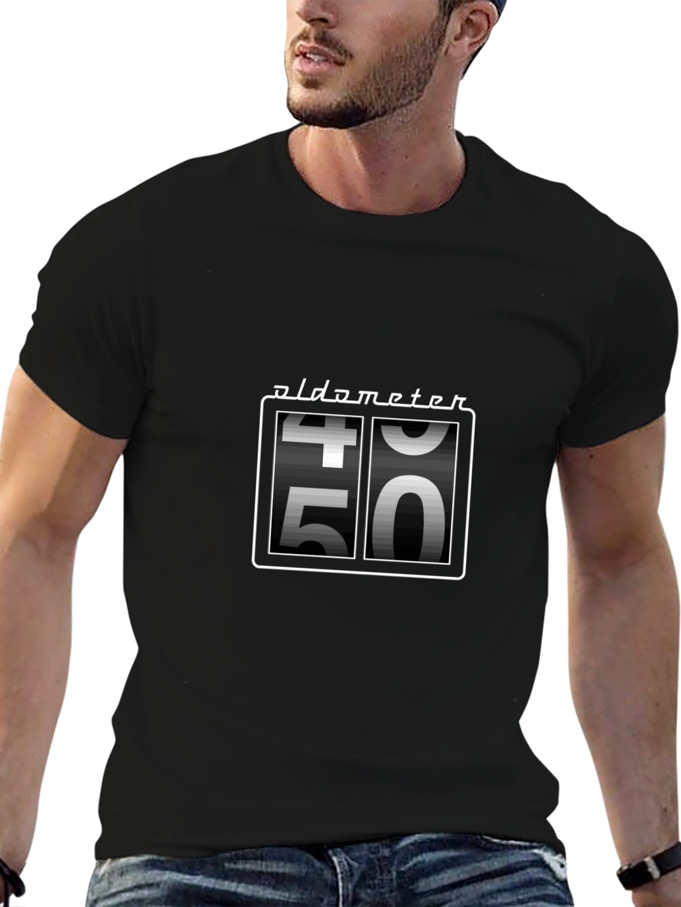 Aldometer 50 Black T-Shirt