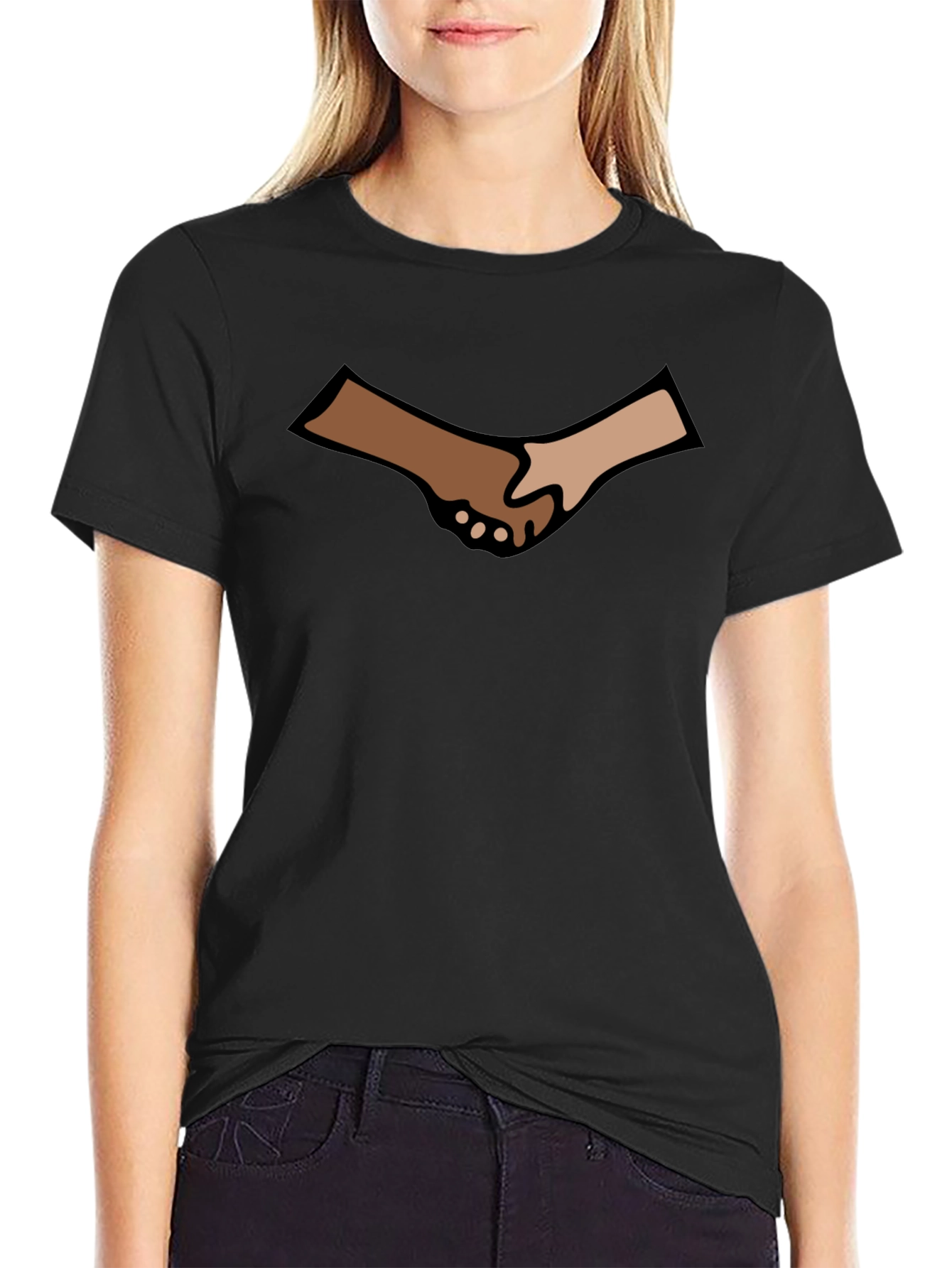 Unity Handshake Graphic Tee