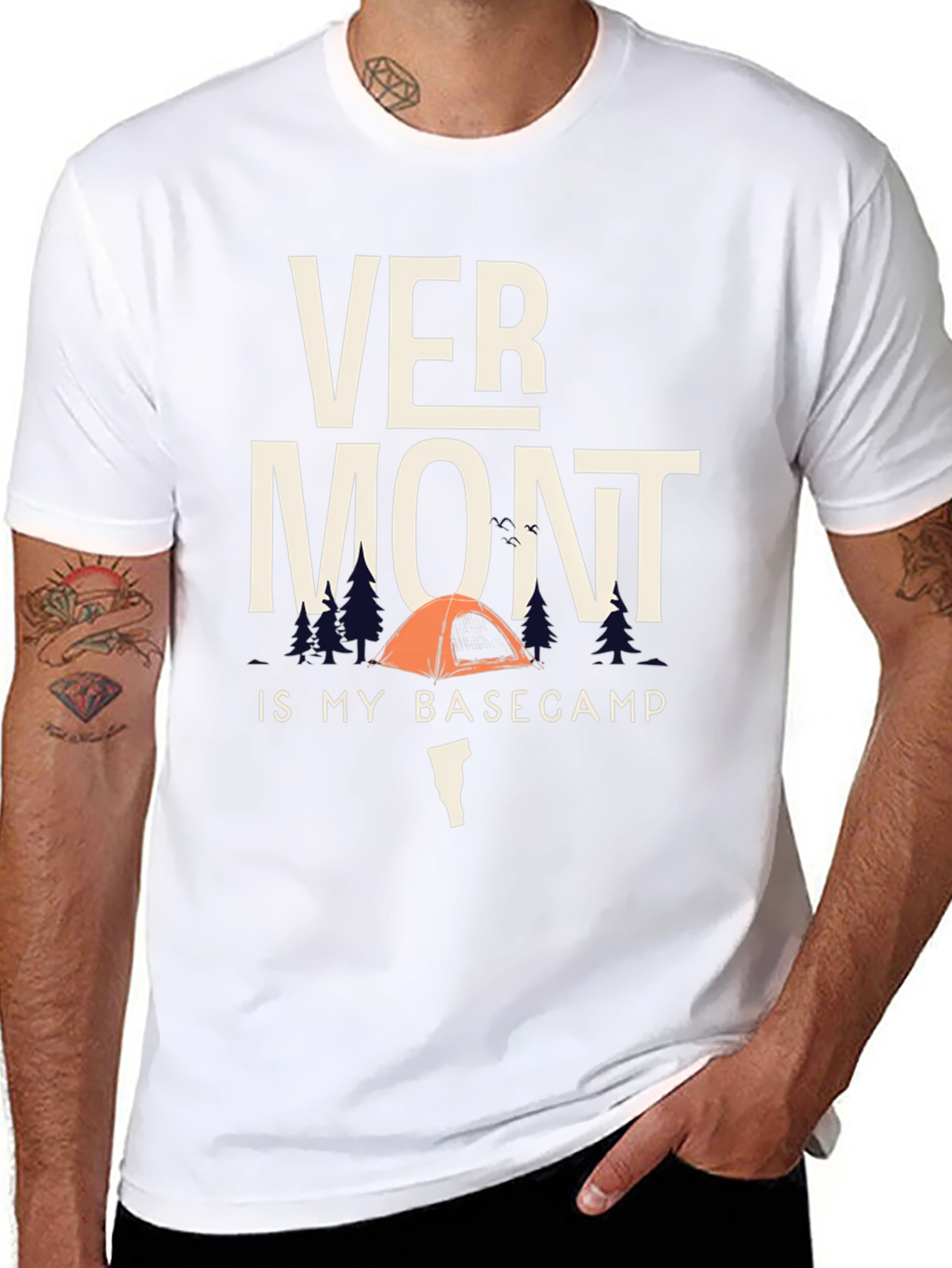 Vermont Basecamp Graphic T-Shirt