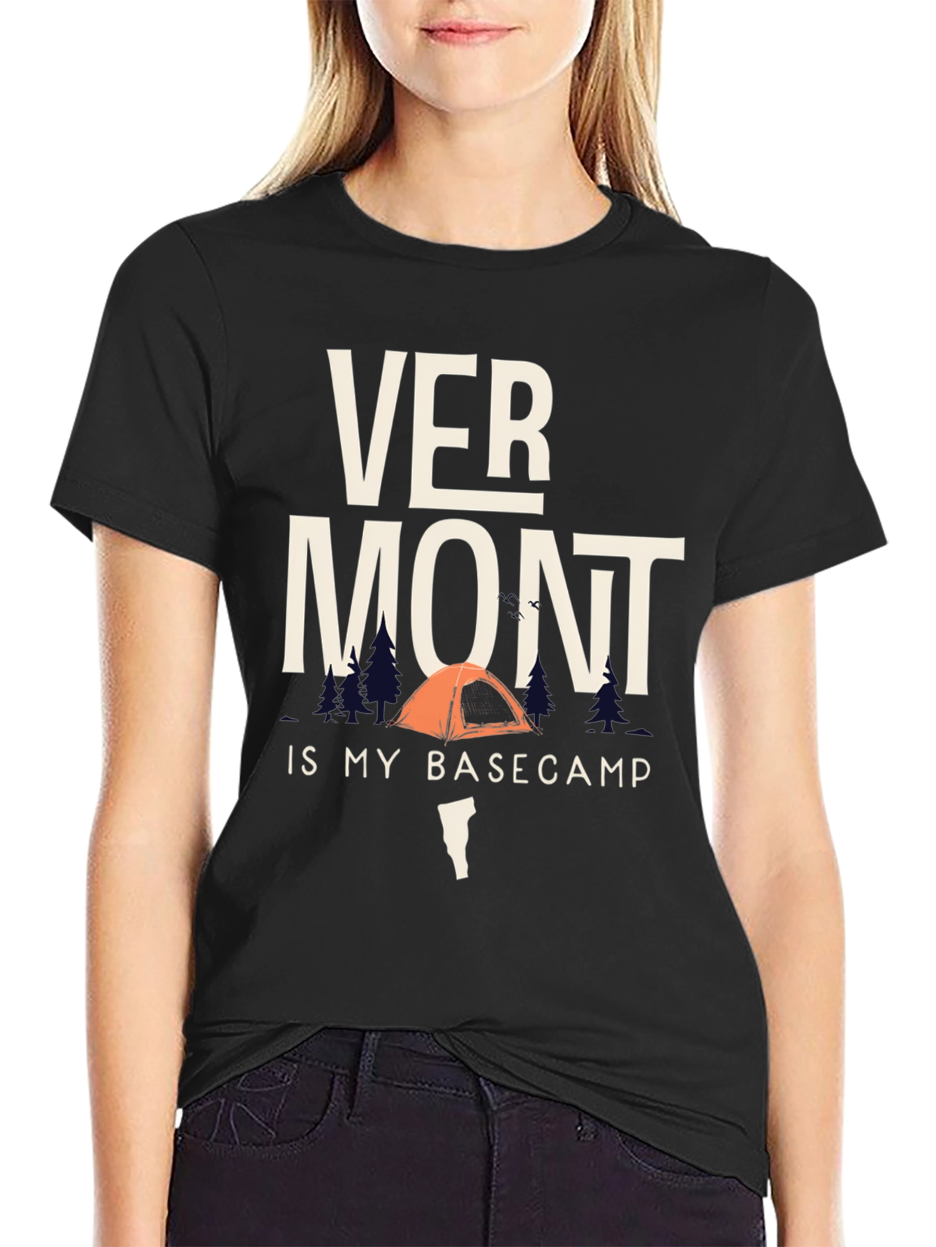 Vermont Basecamp Graphic T-Shirt