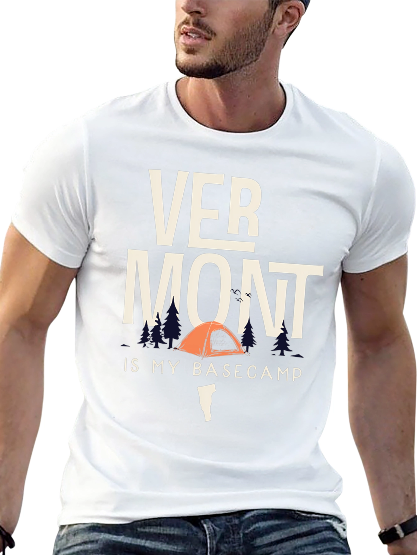 Vermont Basecamp Graphic T-Shirt