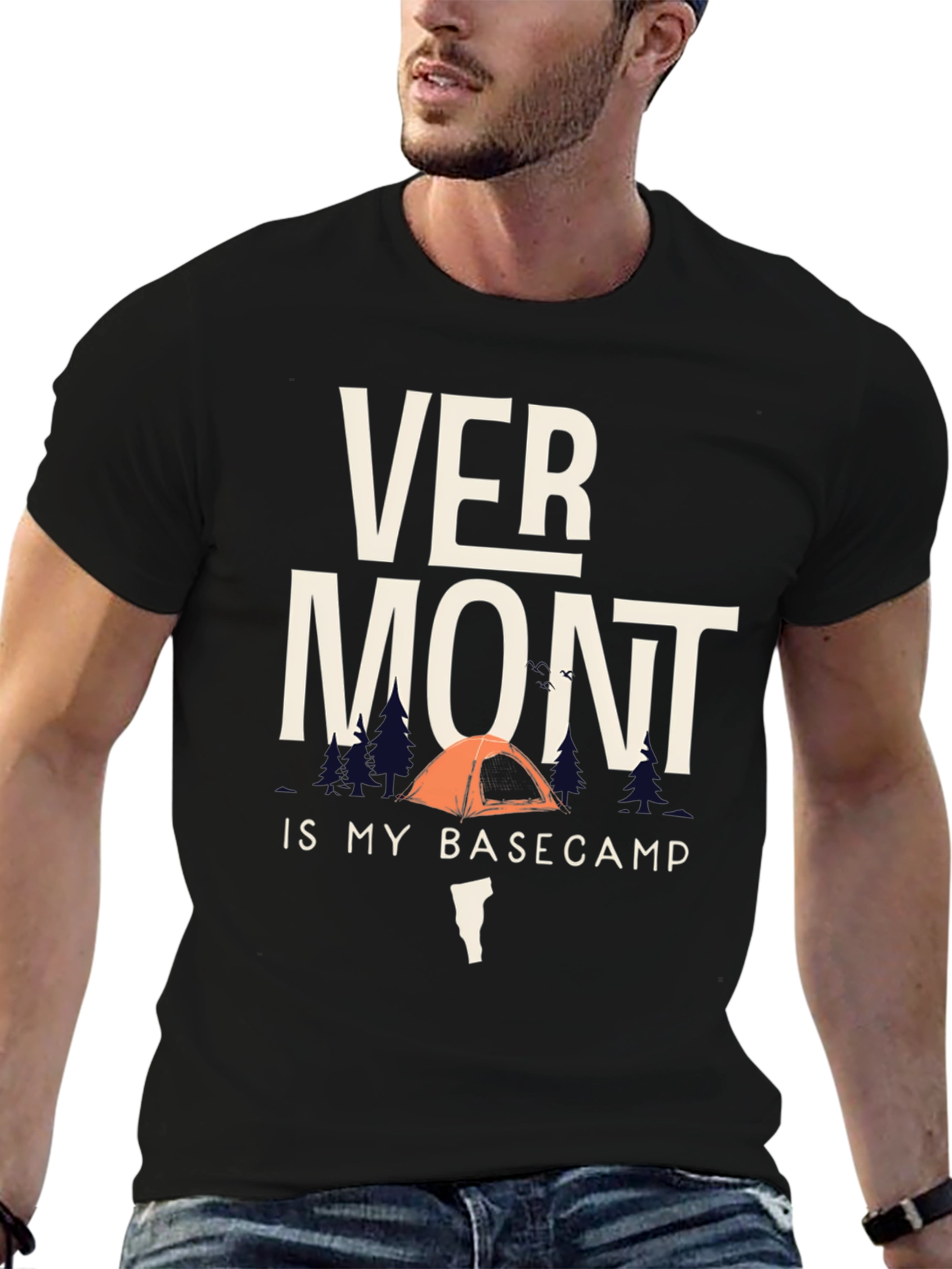 Vermont Basecamp Graphic T-Shirt
